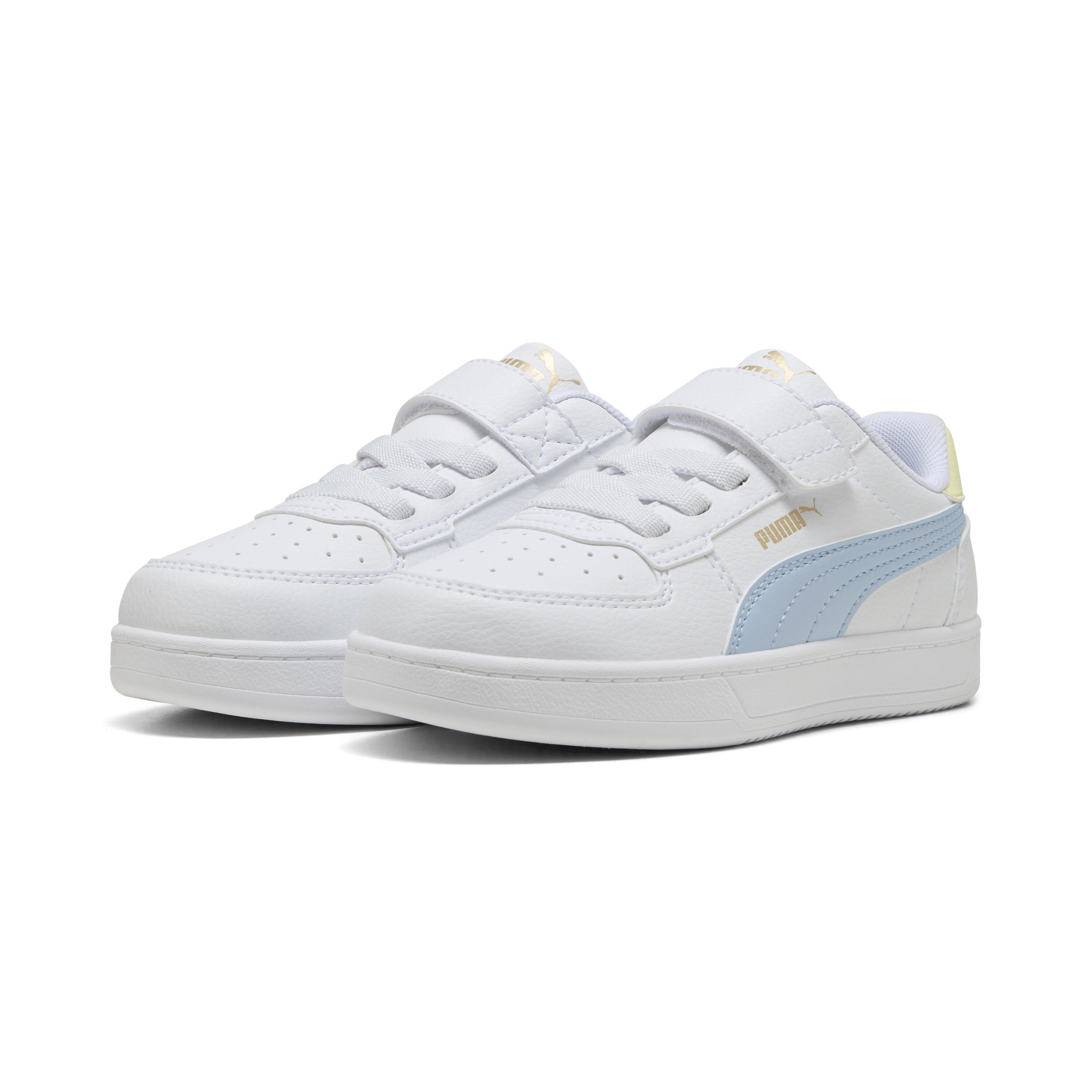 Sapatilhas Puma Caven Criança 2.0 AC+ PS - Branco Azul Amarelo 5/10