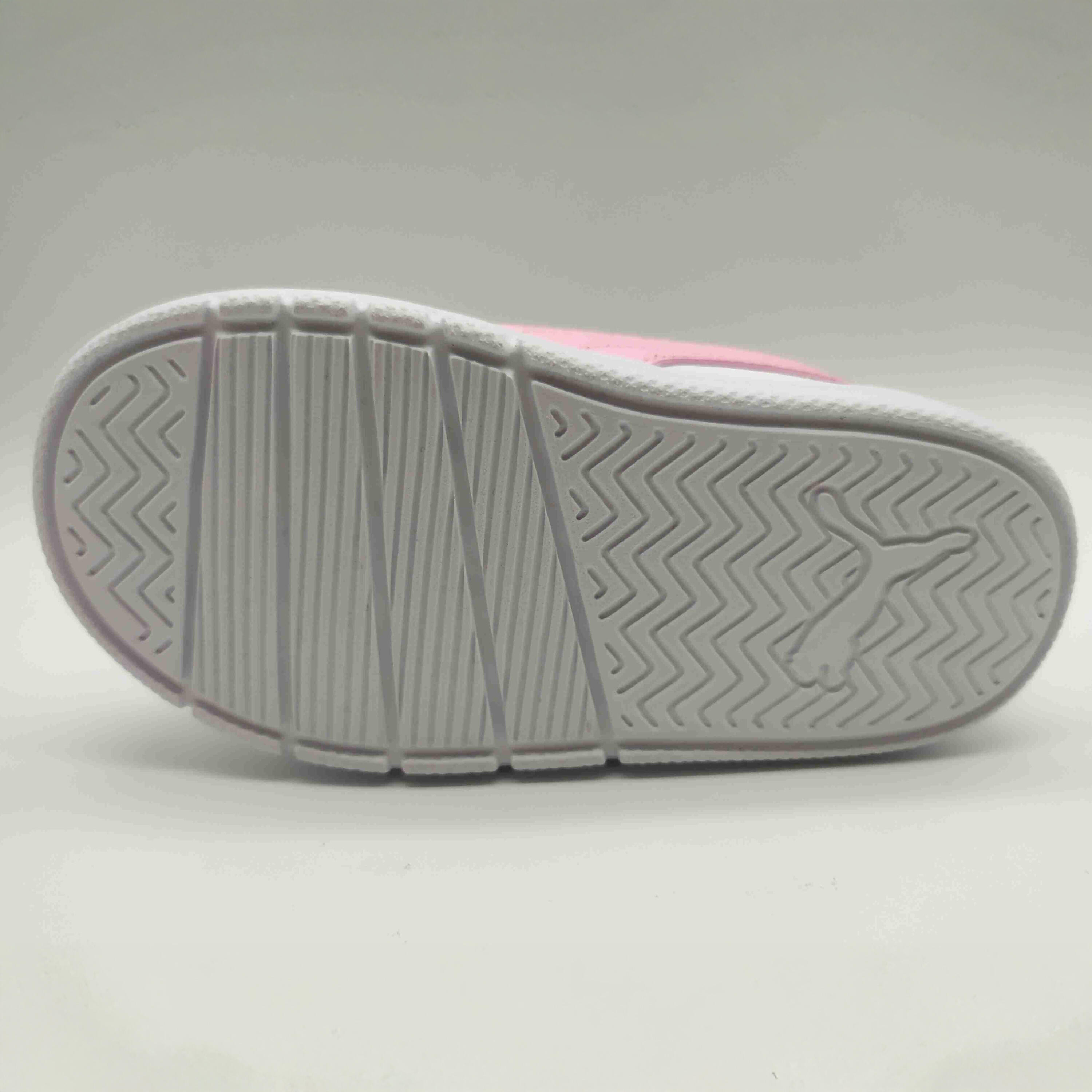 Sapatilhas Bebé PUMA  Branco Rosa Liilás Courtflex V3 7/9