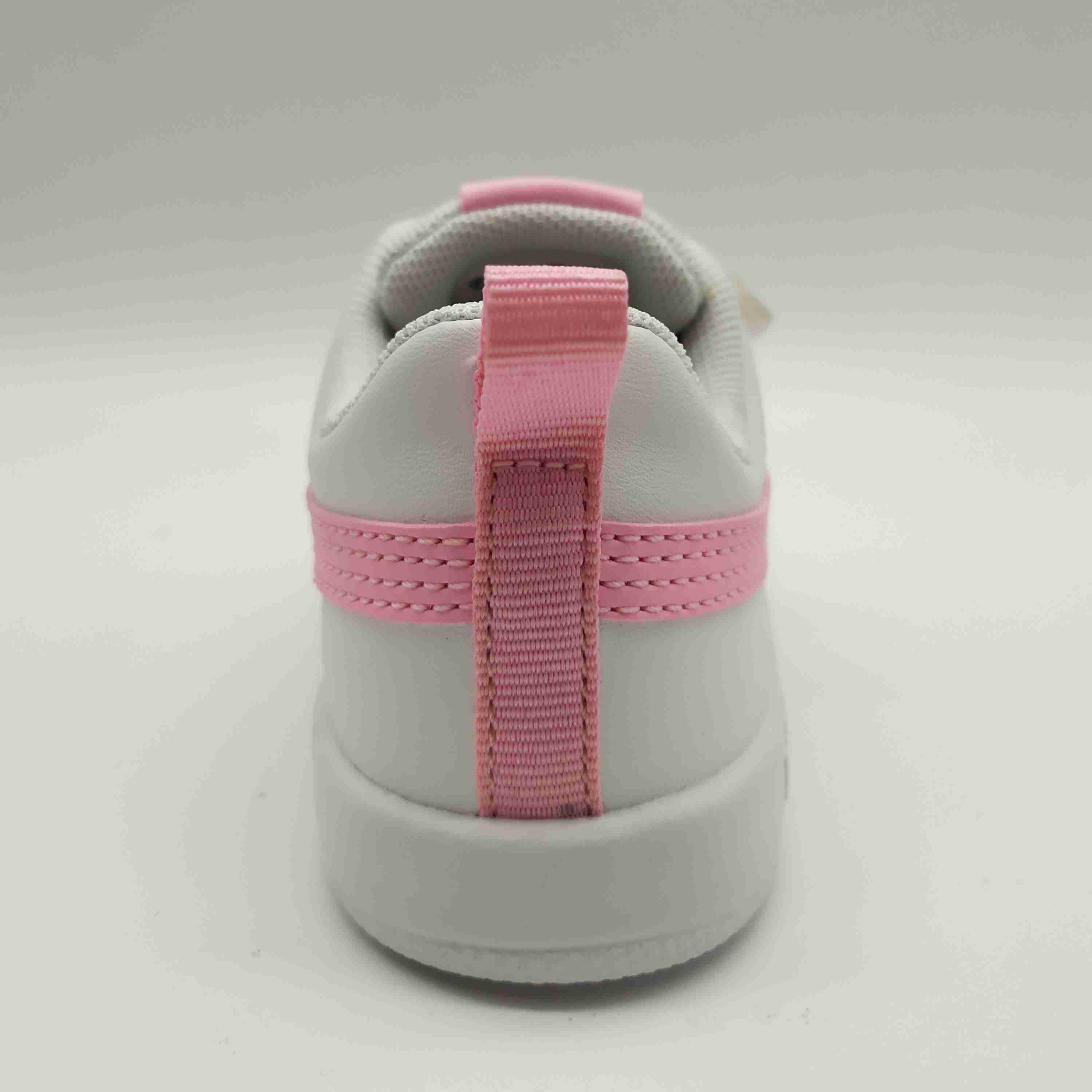 Sapatilhas Bebé PUMA  Branco Rosa Liilás Courtflex V3 5/9