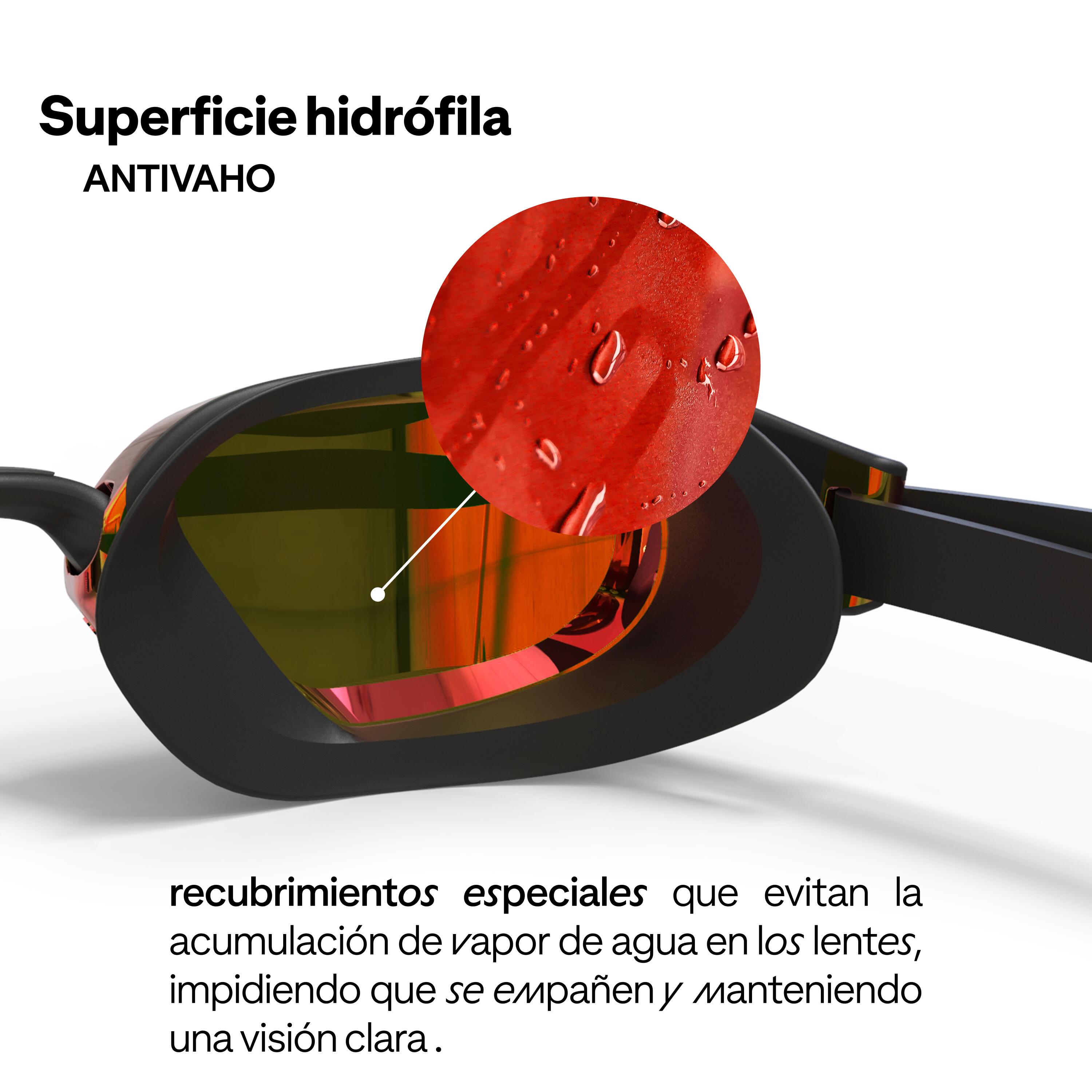 Gafas natación antivaho Bfast cristales espejo Talla Única 3/11