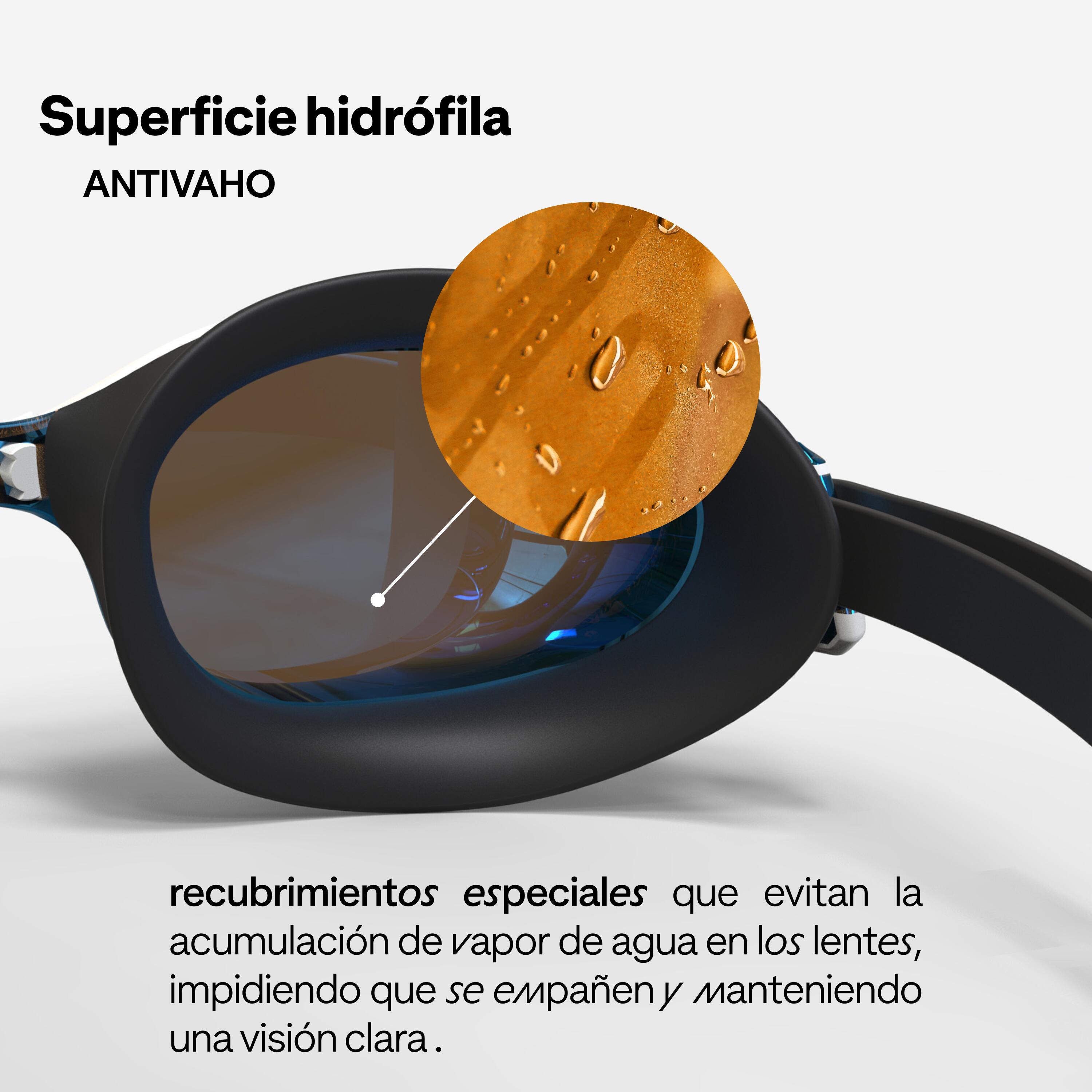 Gafas natación antivaho Bfit Cristales Ahumados Negro Talla Única 3/10