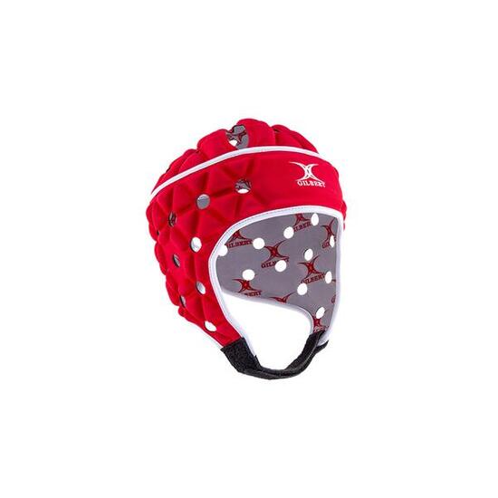 CASQUE DE RUGBY GILBERT AIR ROUGE