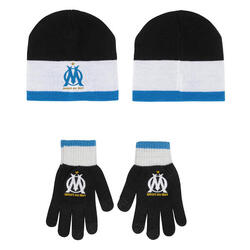 COFFRET GANTS BONNET OM MARSEILLE ENFANT 2025 2026