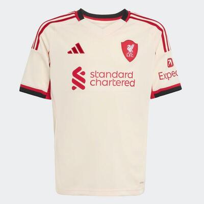 Koszulka piłkarska dla dzieci ADIDAS Liverpool FC sezon 25/26 wyjazdowa