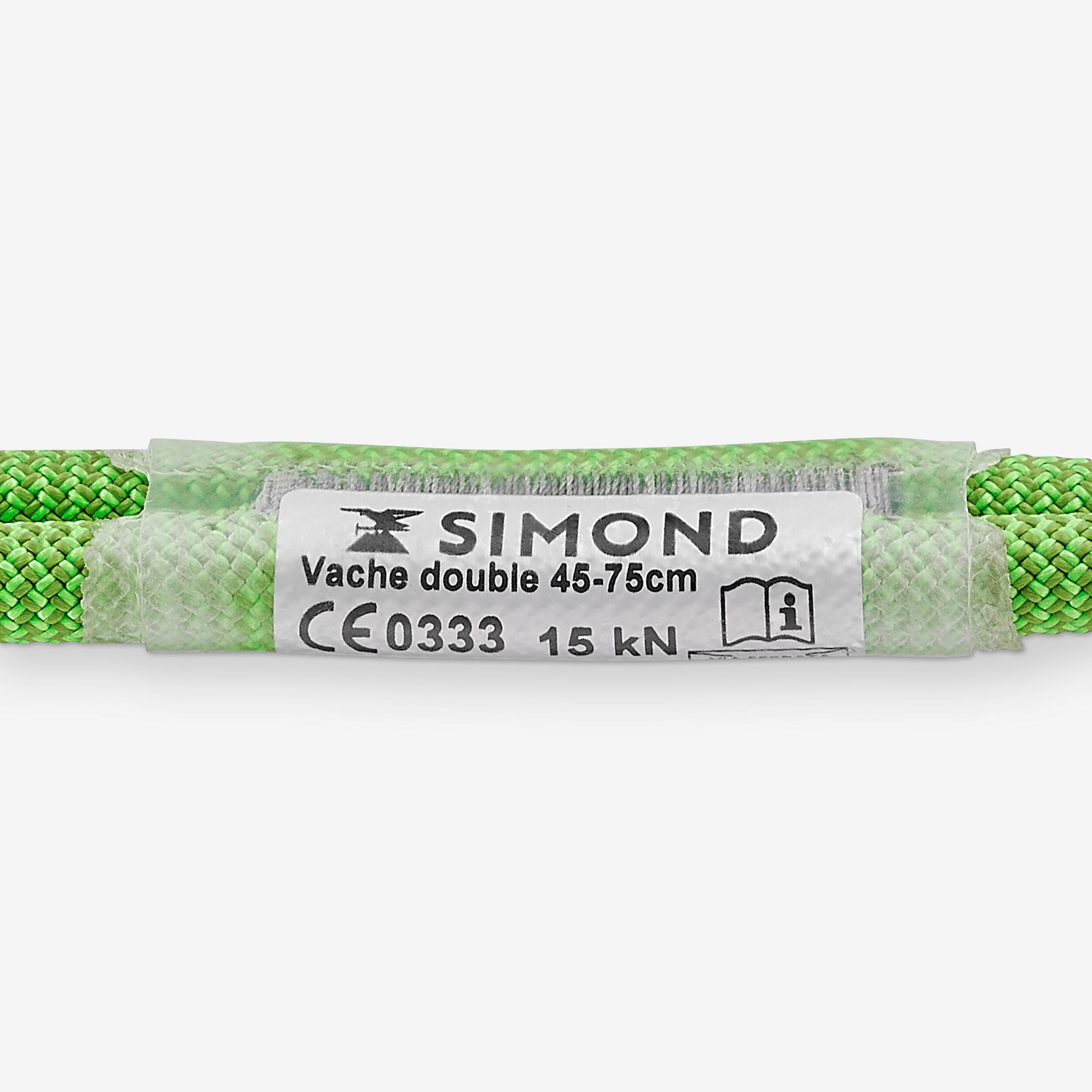 Double climbing and mountaineering lanyard - SIMOND