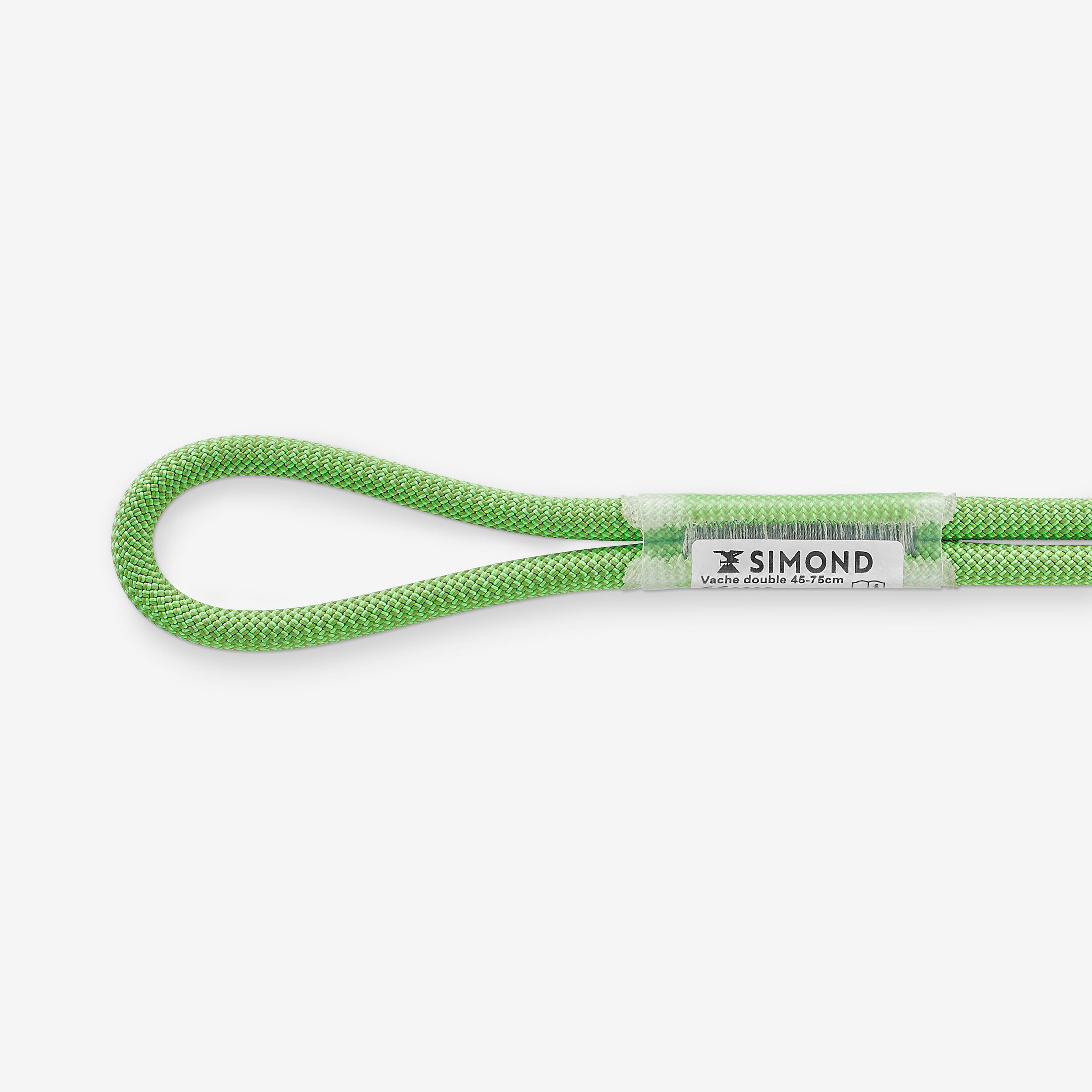 Double climbing and mountaineering lanyard