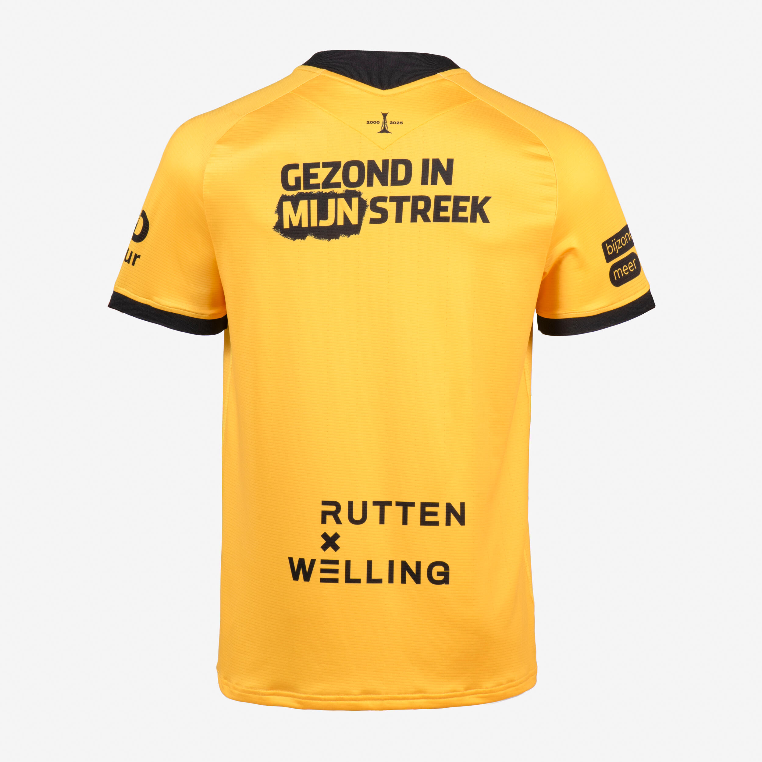 Maillot de football authentique Roda JC domicile 25/26 adulte jaune & noir 3/5