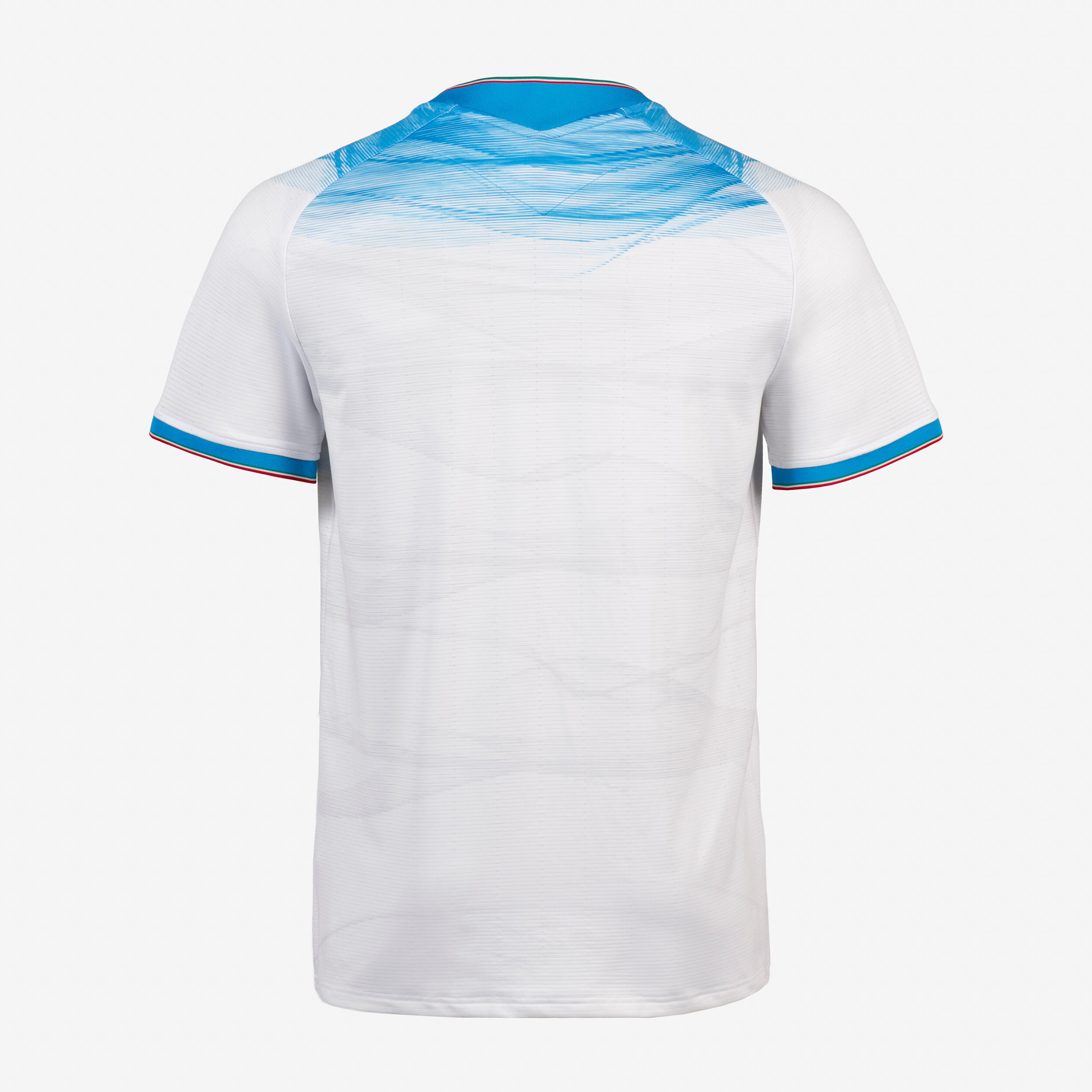 CAMISOLA DE FUTEBOL ALTERNATIVA OFICIAL ADULTO SÉRIE C BRANCO/AZUL 3/5