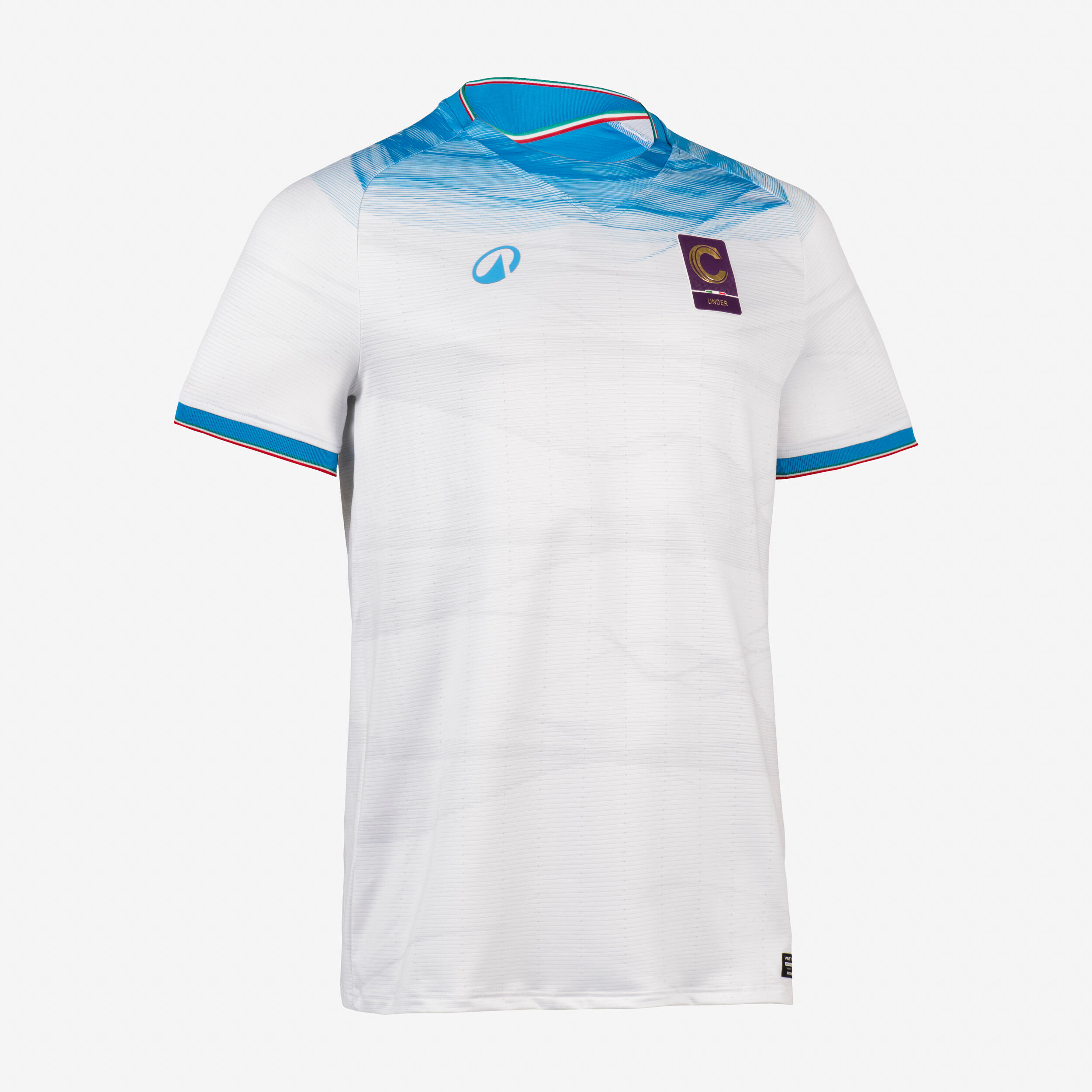 KIPSTA Oficiálny hosťujúci futbalový dres výber Serie C bielo-modrý XL