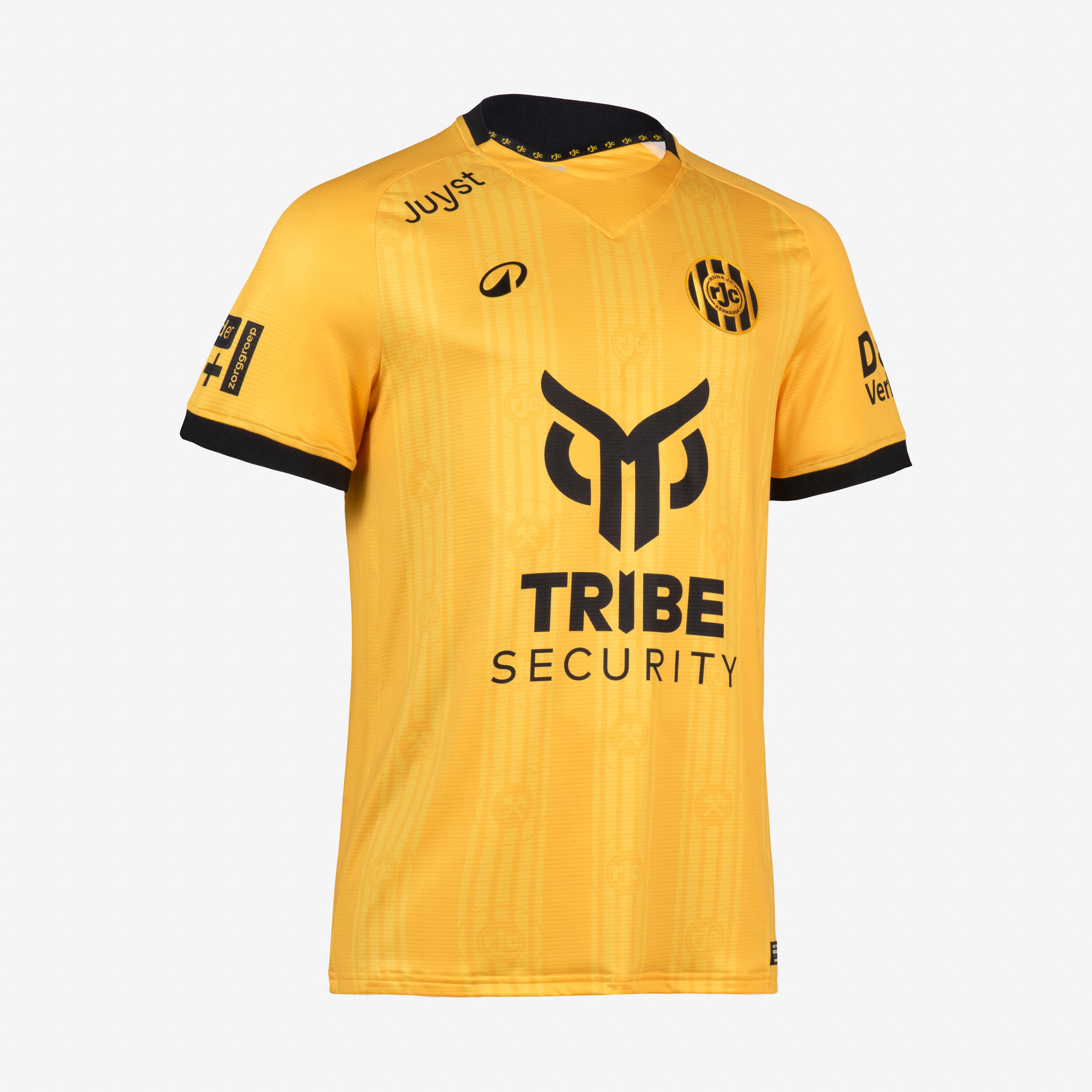 KIPSTA Adult Roda JC Authentic Home Football Shirt 25/26 - Yellow & Black