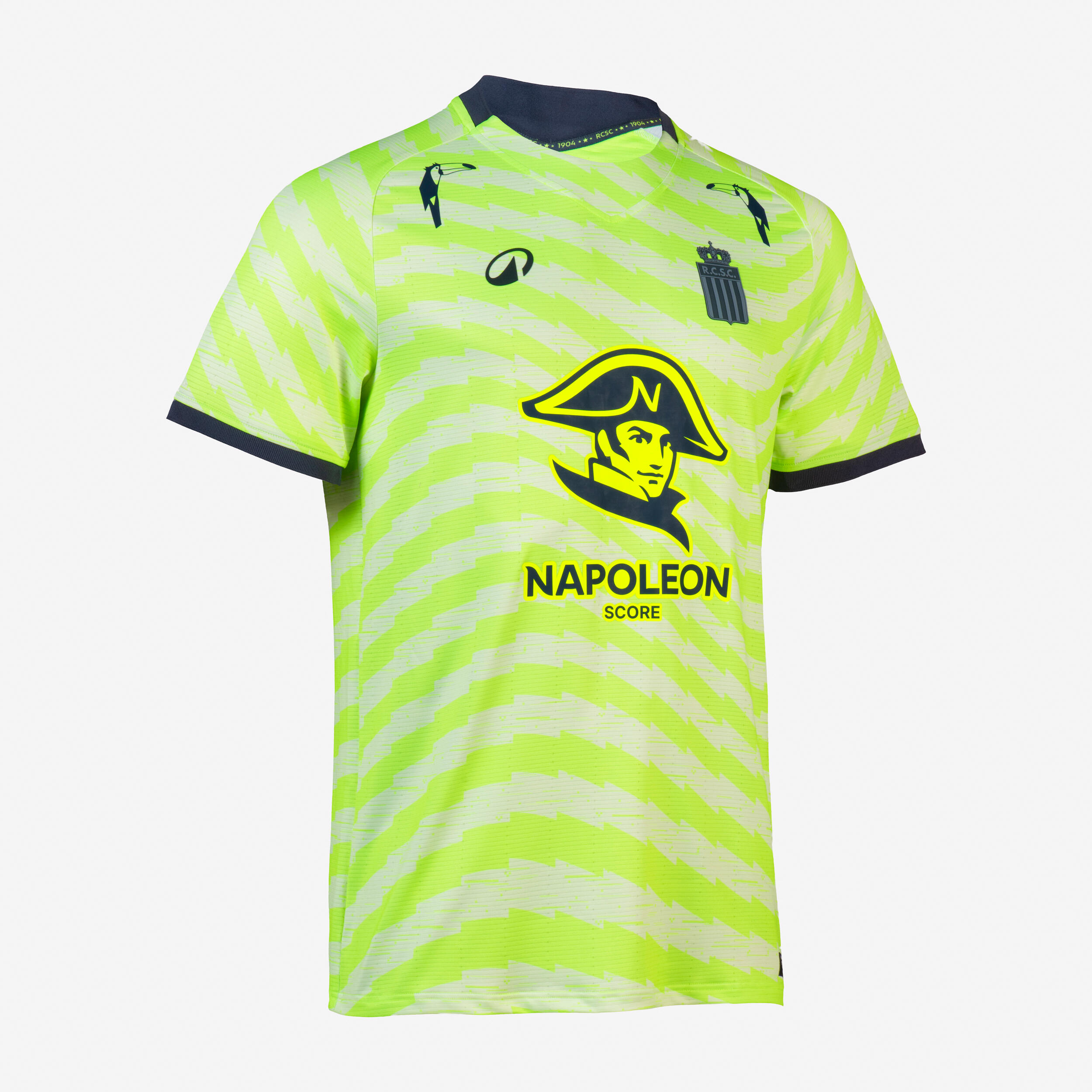 KIPSTA Brankársky dres Royal Charleroi Sporting Club žltý 2XL