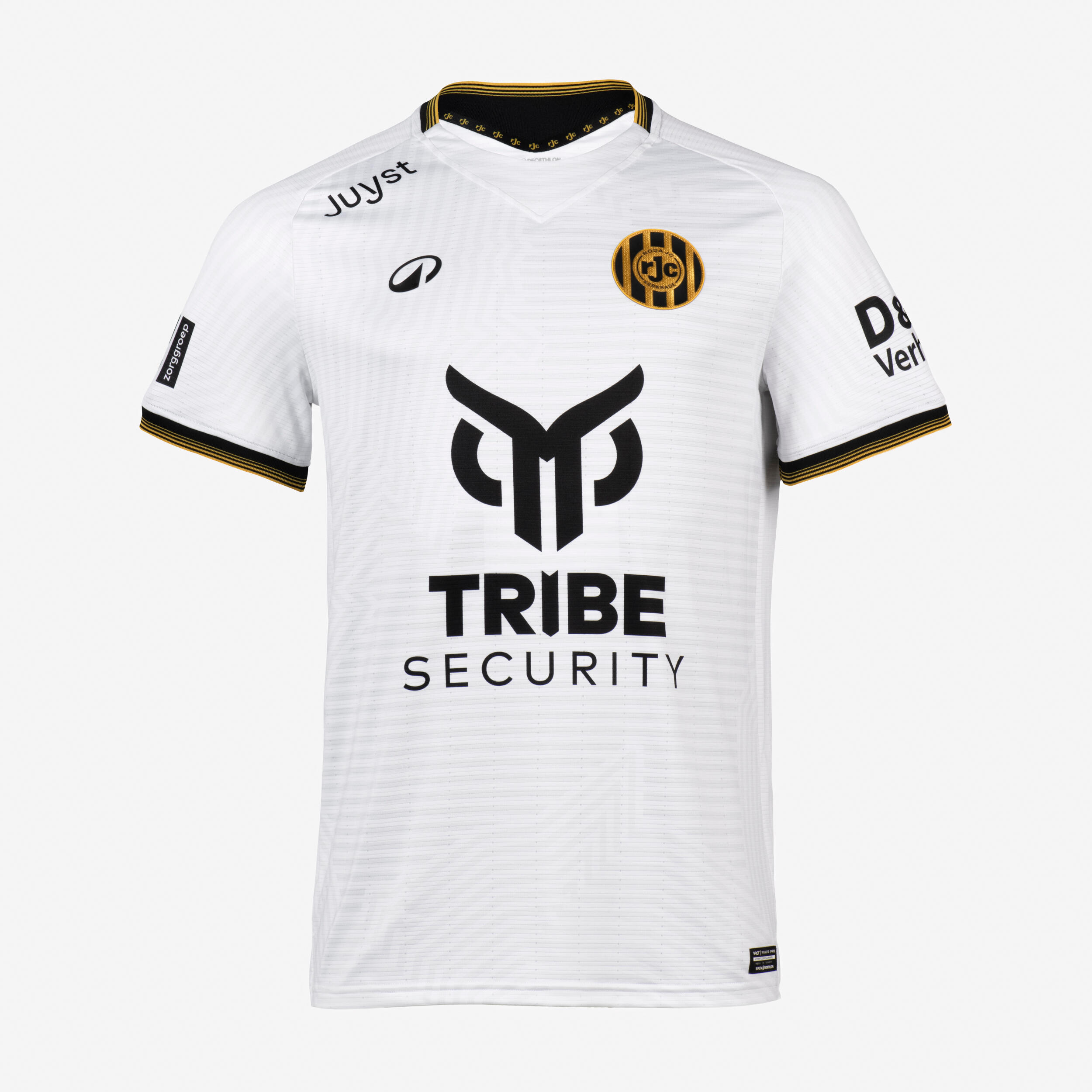Voetbalshirt Roda JC uitshirt 25/26 wit/zwart 3/6
