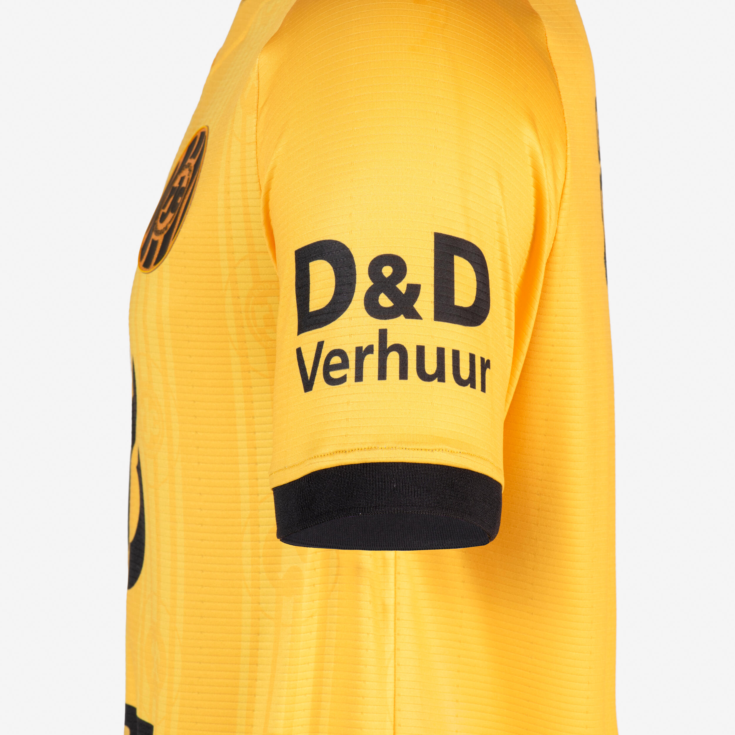 Maillot de football authentique Roda JC domicile 25/26 adulte jaune & noir 5/5