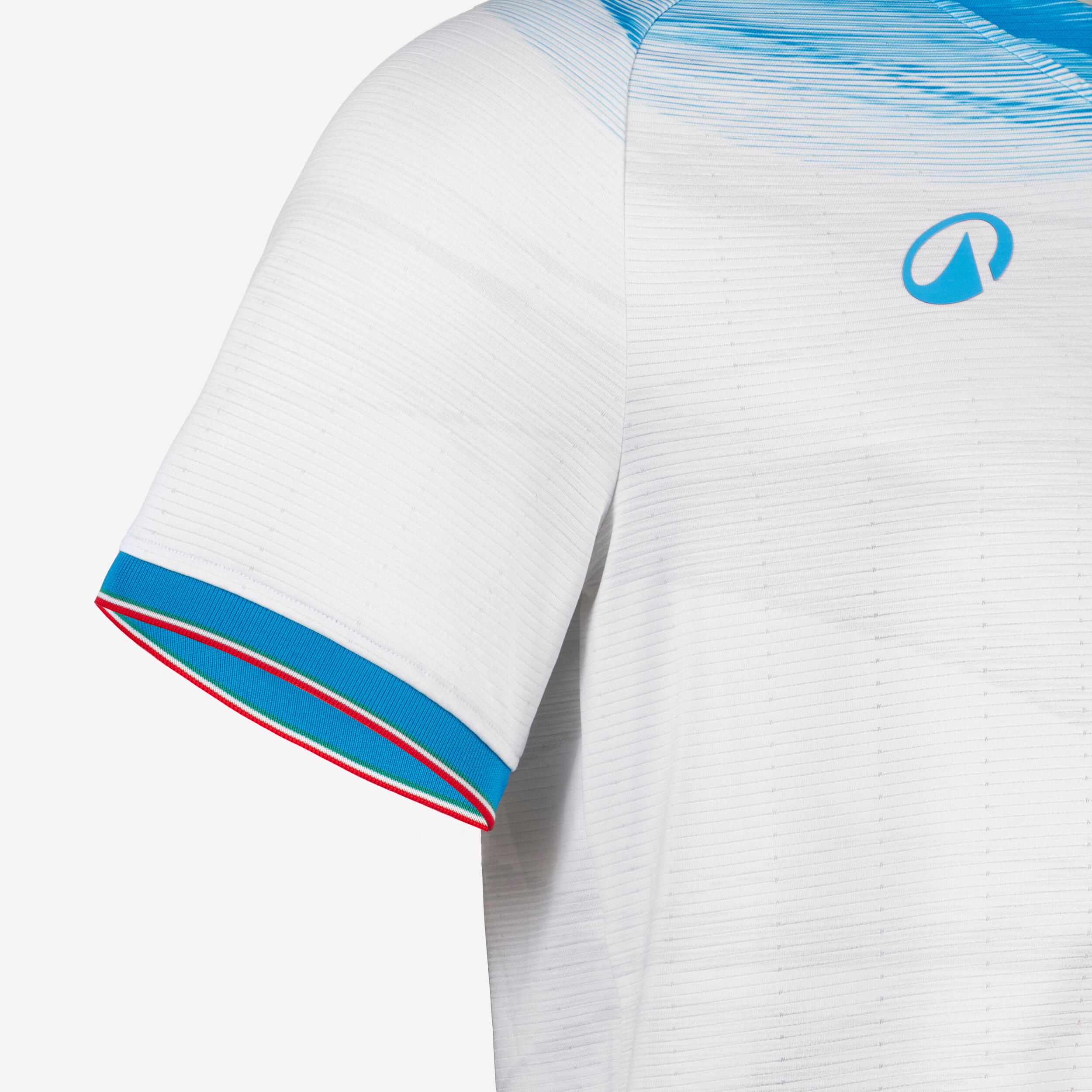 CAMISOLA DE FUTEBOL ALTERNATIVA OFICIAL ADULTO SÉRIE C BRANCO/AZUL 4/5