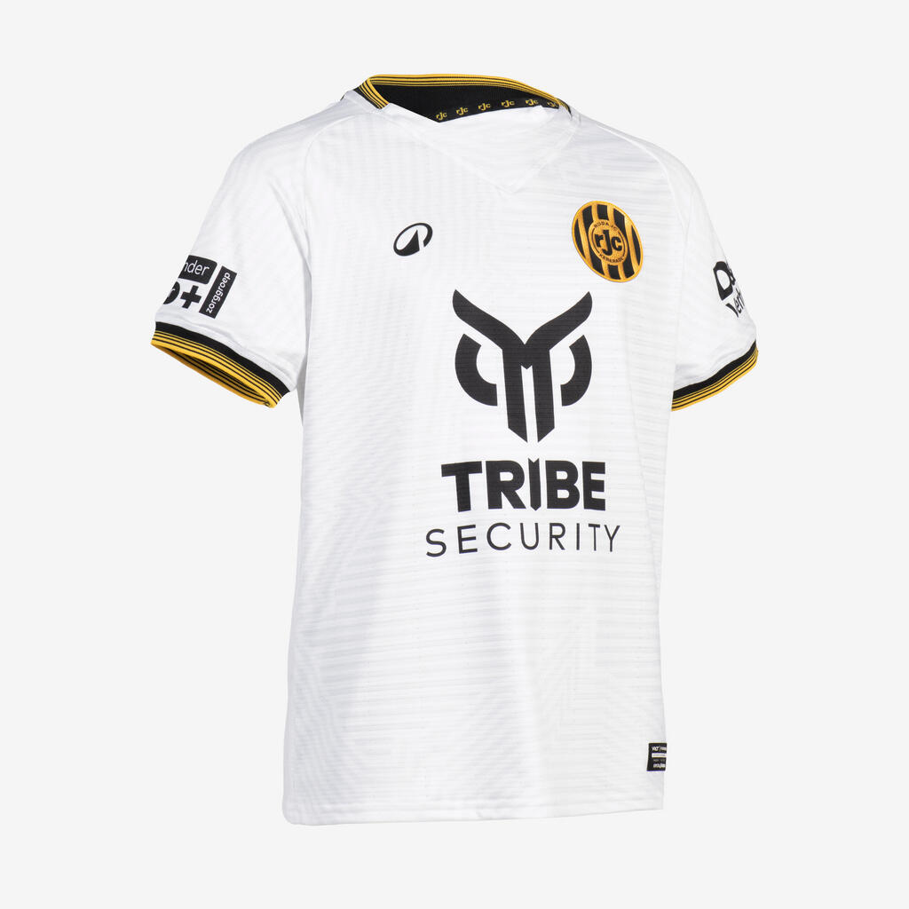 Kids' Roda JC Kerkrade Official Away Football Shirt - White/Black