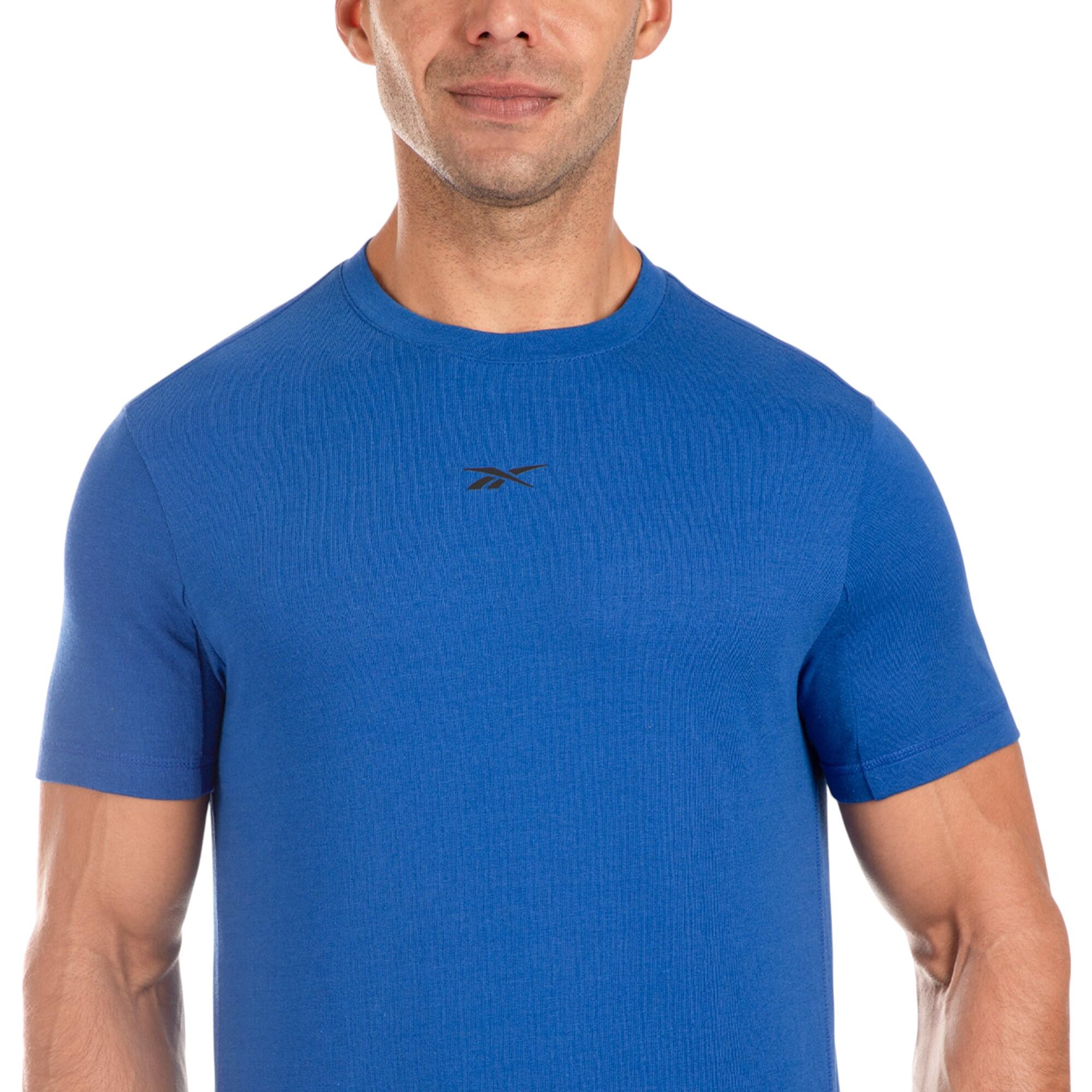 Playera de fitness azul Reebok Athlete 2/5