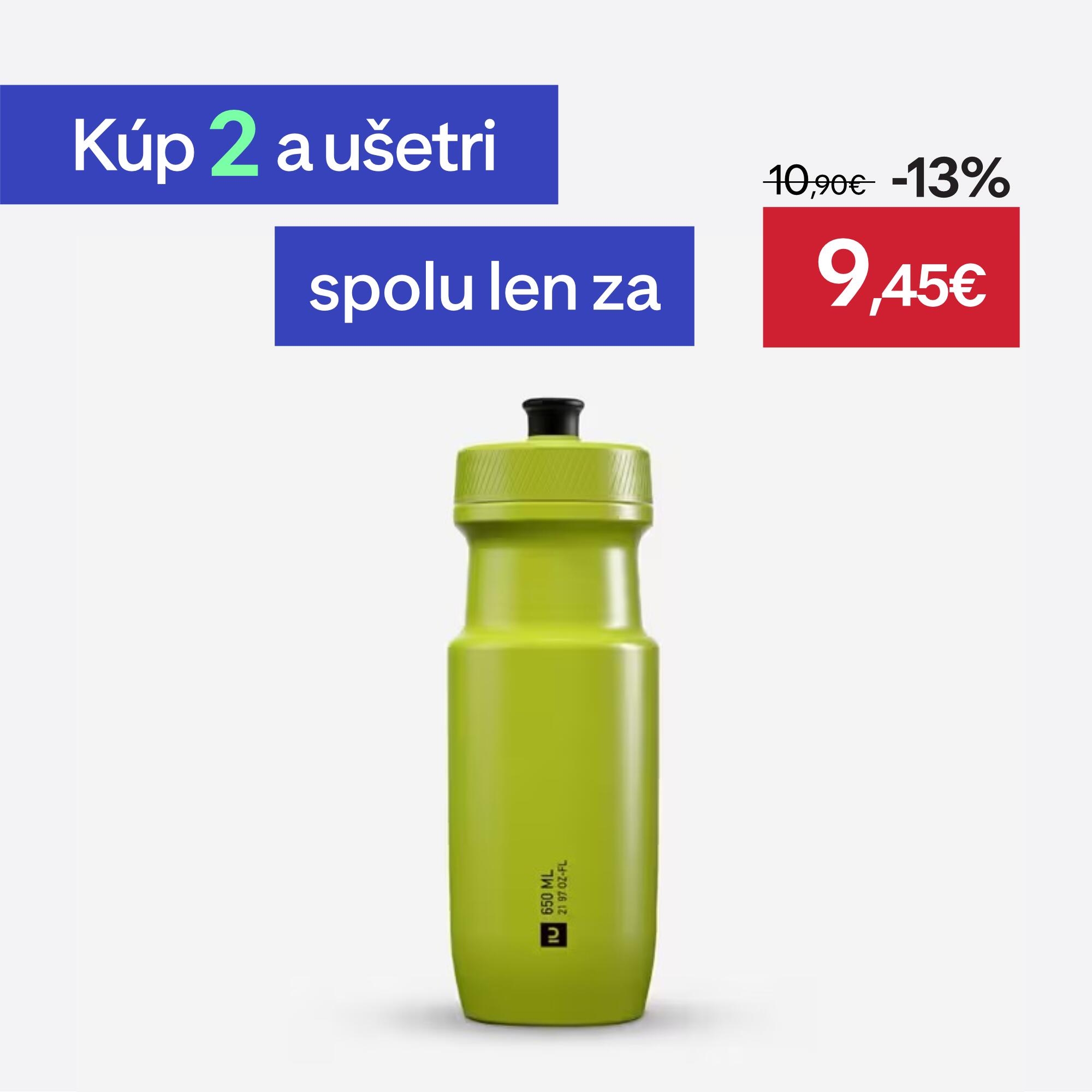 TRIBAN Cyklofľaša SoftFlow M 650 ml žltá