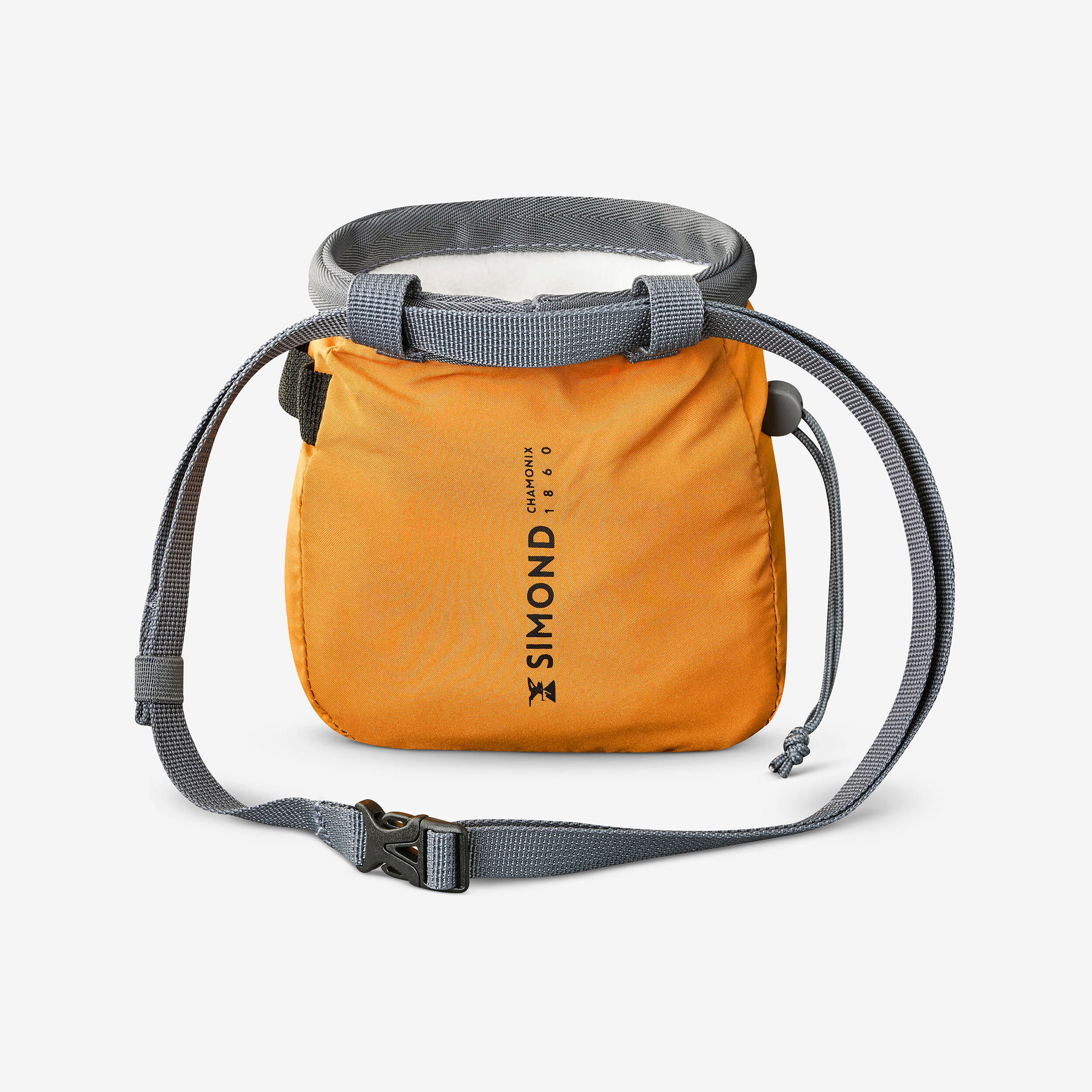 Climbing Chalk Bag - Vertika Size L Orange - SIMOND
