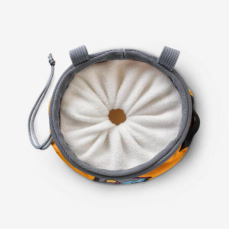 Мішечок для магнезії Vertika для скелелазіння розмір L вохра