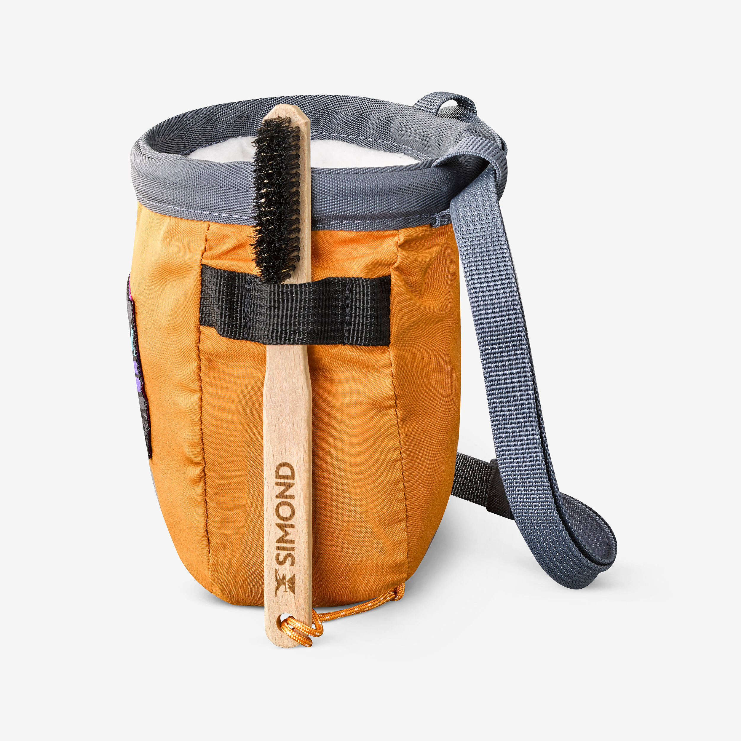 Climbing Chalk Bag - Vertika Size L Orange - SIMOND