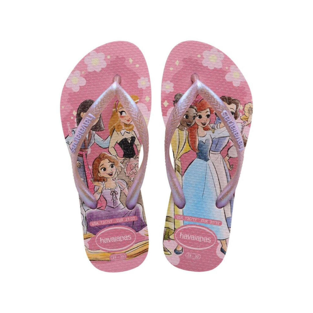Chanclas Havaianas Princesas para Niña | Modelo Kids Slim FC PR