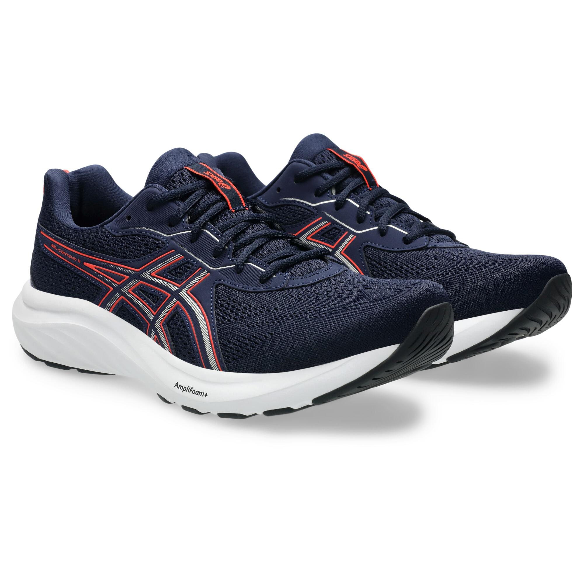 Tenis de running para Hombre Asics Contend Azul Decathlon