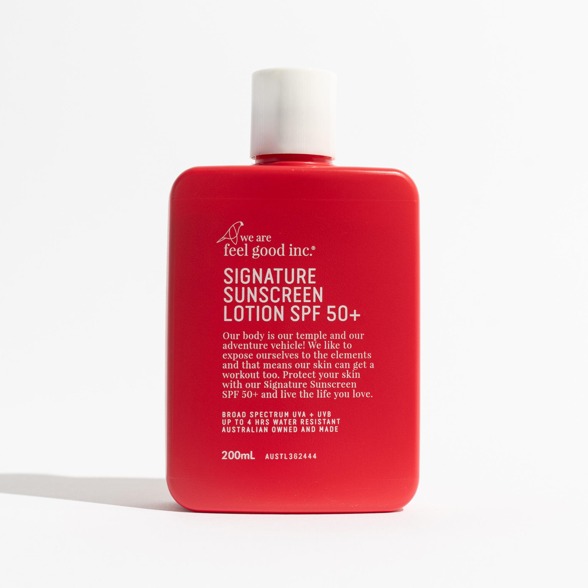 FEEL GOOD Signature Sunscreen Lotion SPF50+ 200mL