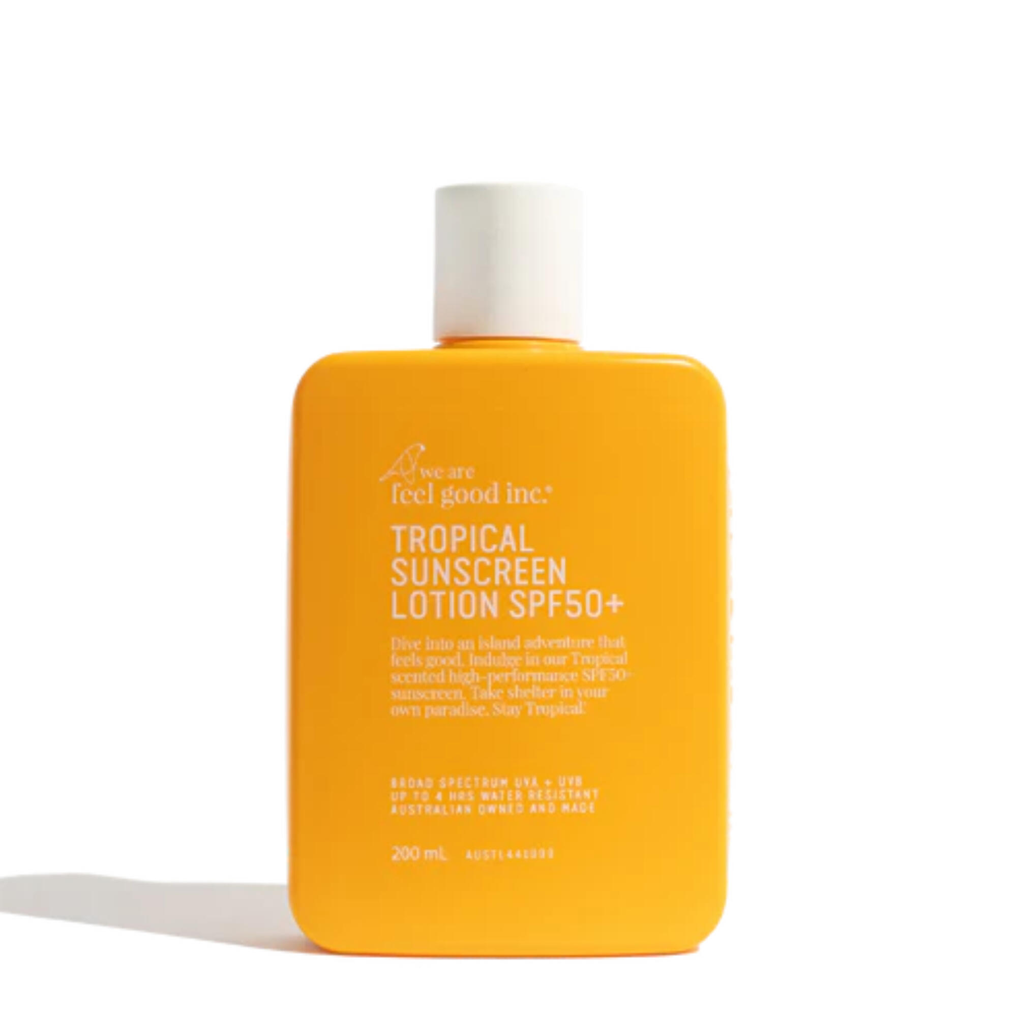 FEEL GOOD Tropical Sunscreen Lotion SPF50+ 200mL