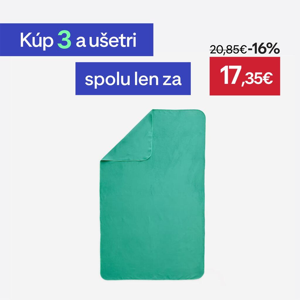 Uterák z mikrovlákna veľkosť L zelený 