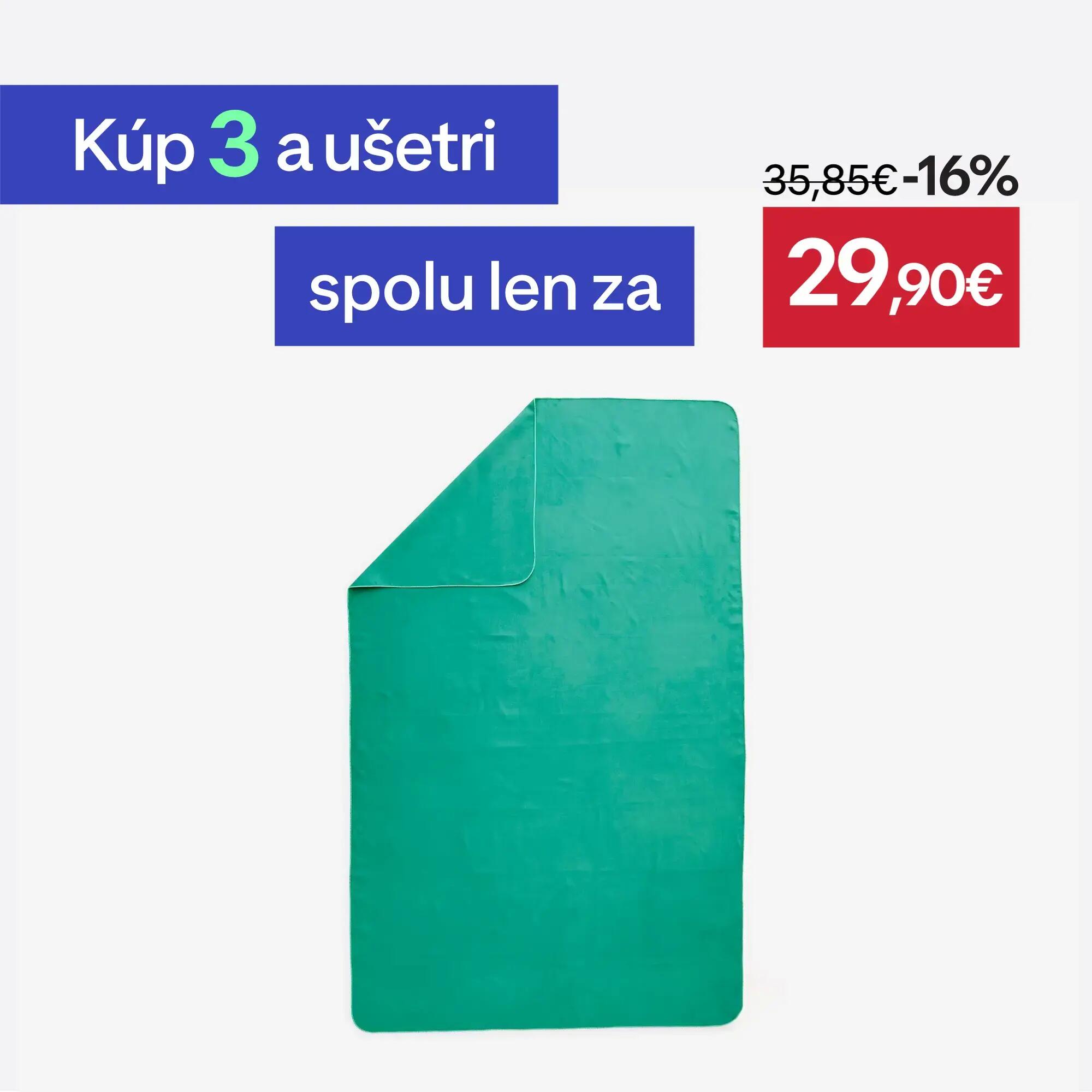 Toalla de natación de microfibra XG de 110 x 175 cm verde abeto 7/16