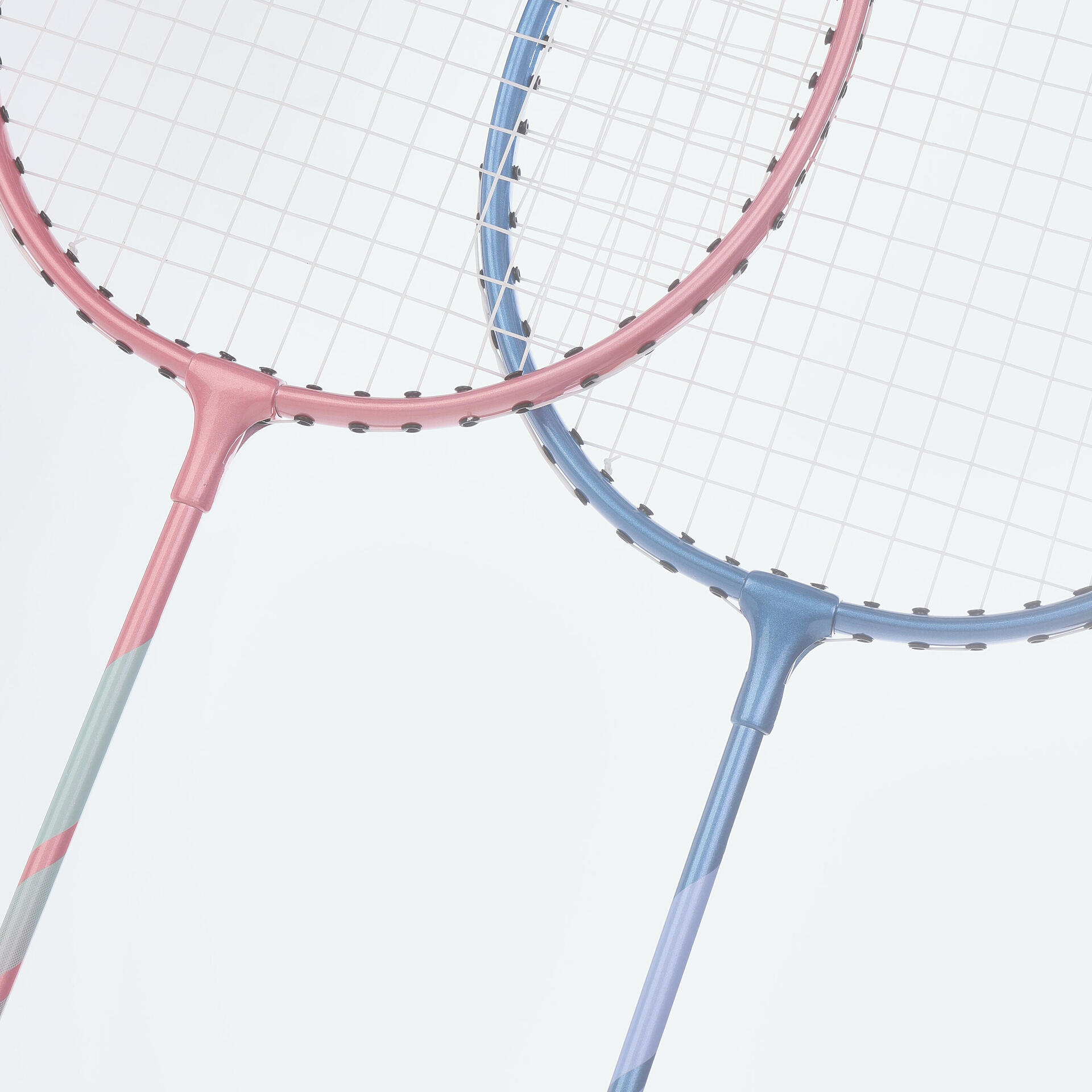 Adult badminton racket set Play Set 001 Blue Pink