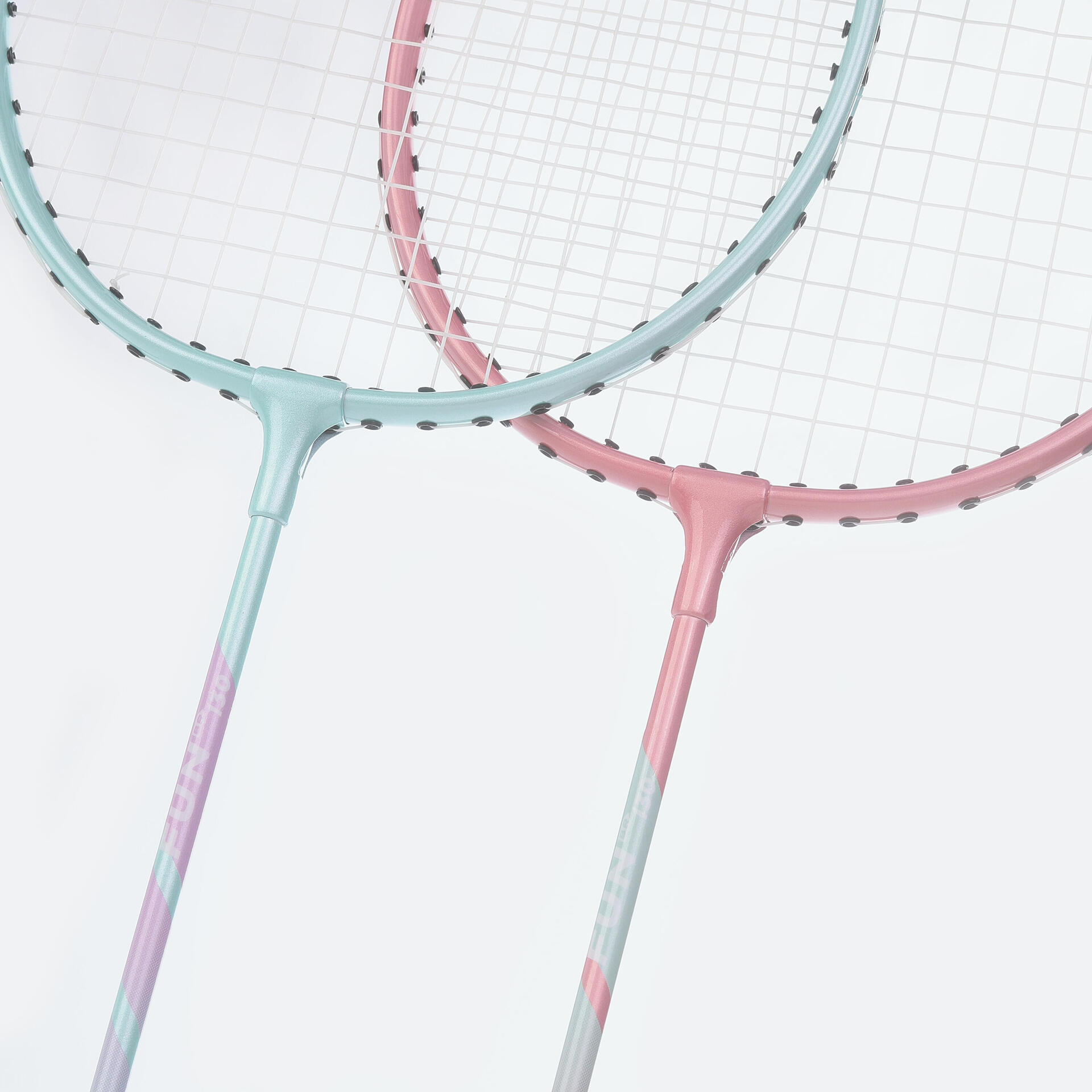 Boomer Racket Set Adult badminton racket set Play Set 001 Pink Mint
