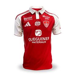MAILLOT FOOTBALL REPLICA SUPPORTER STADE BRESTOIS ENFANT DOMICILE 25 26 ROUGE