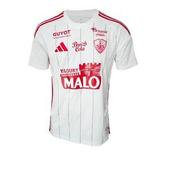MAILLOT FOOTBALL REPLICA SUPPORTER STADE BRESTOIS ADULTE EXTERIEUR 25 26 BLANC