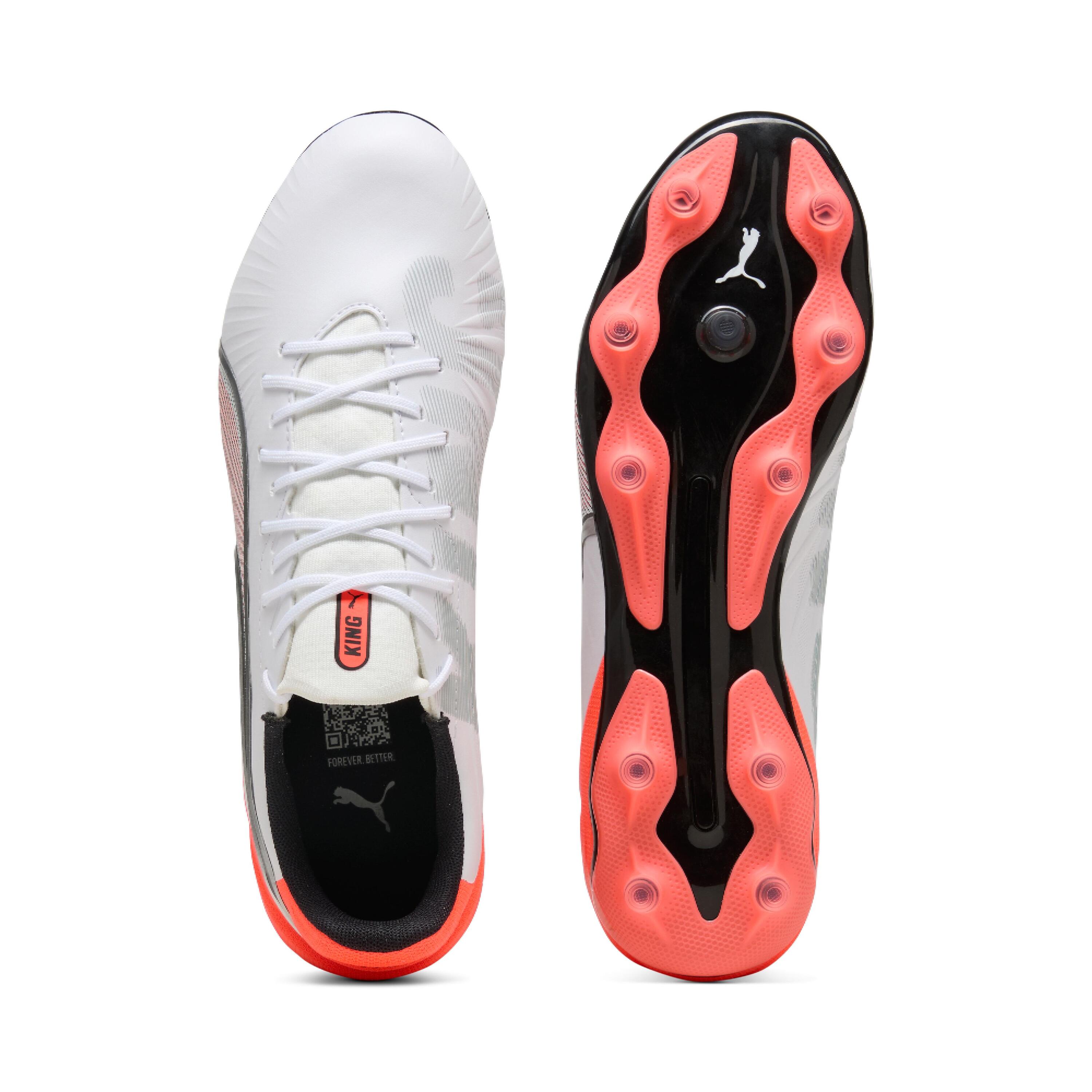 PL PUMA KING MATCH White Orange AW25 Q3 5/6