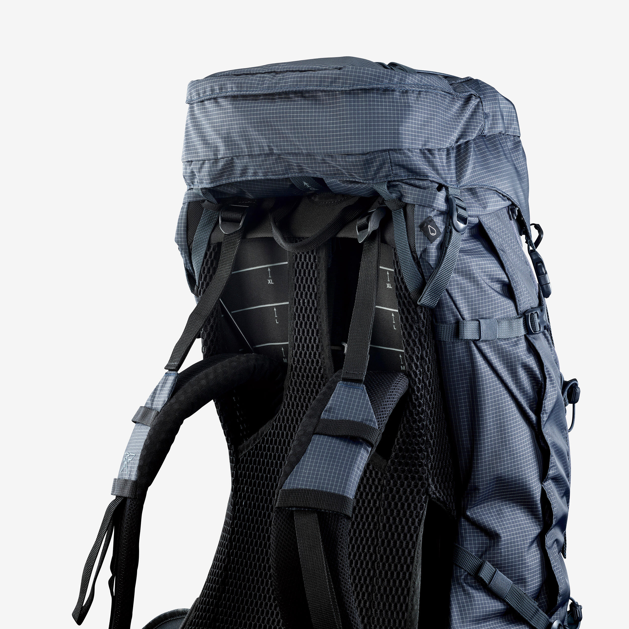Mochila de trekking de 50+10 L para hombre MT500 Air 12/16