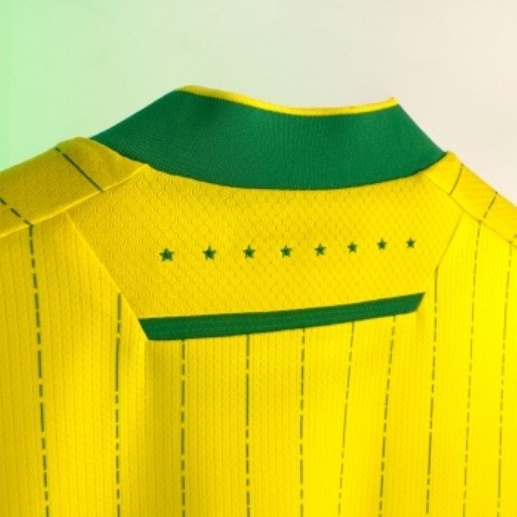 Maillot Rétro FC Nantes Années 50 – Enfant (Kappa, Occasion, État Moyen)