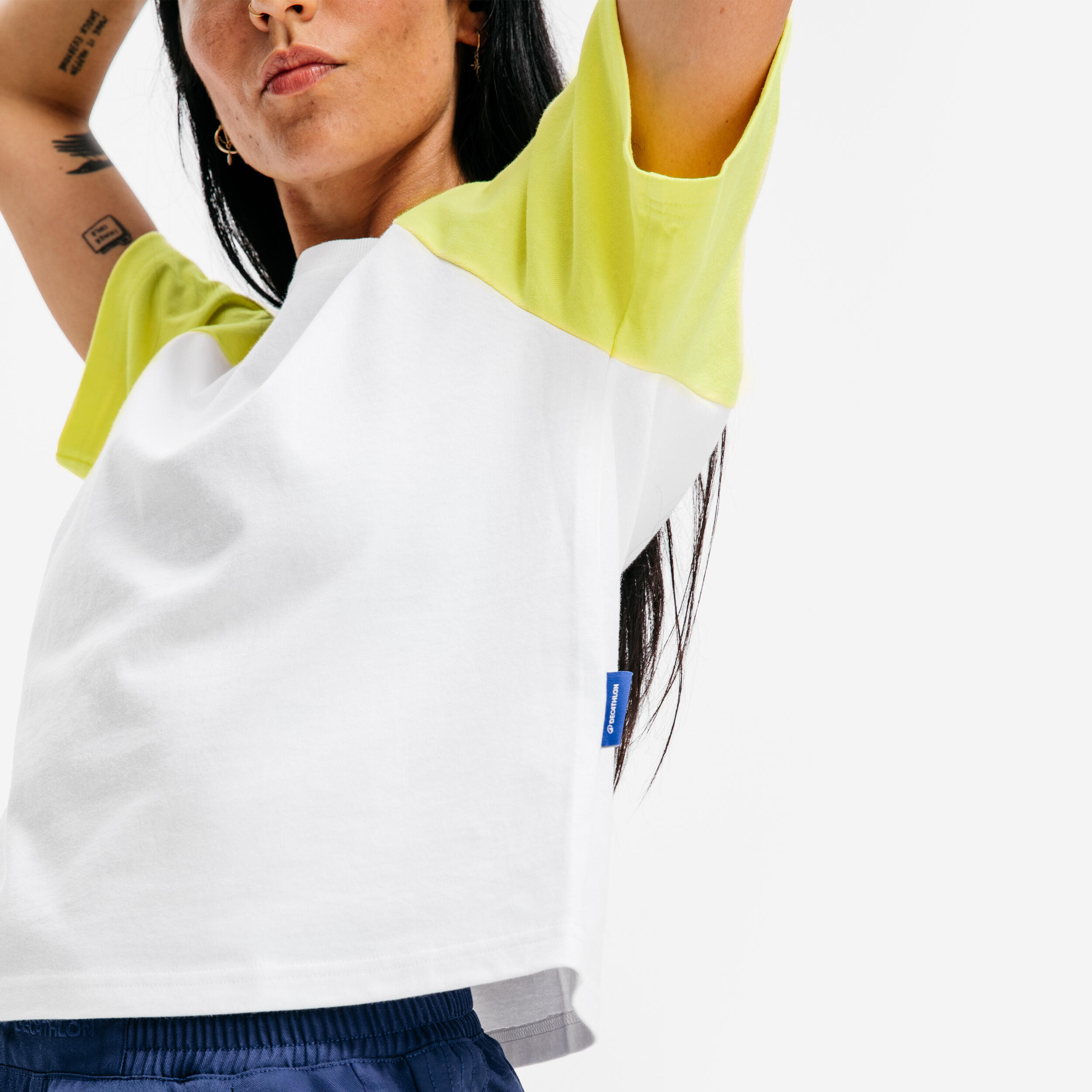 Tee-shirt Uppercute femme, jaune 5/6