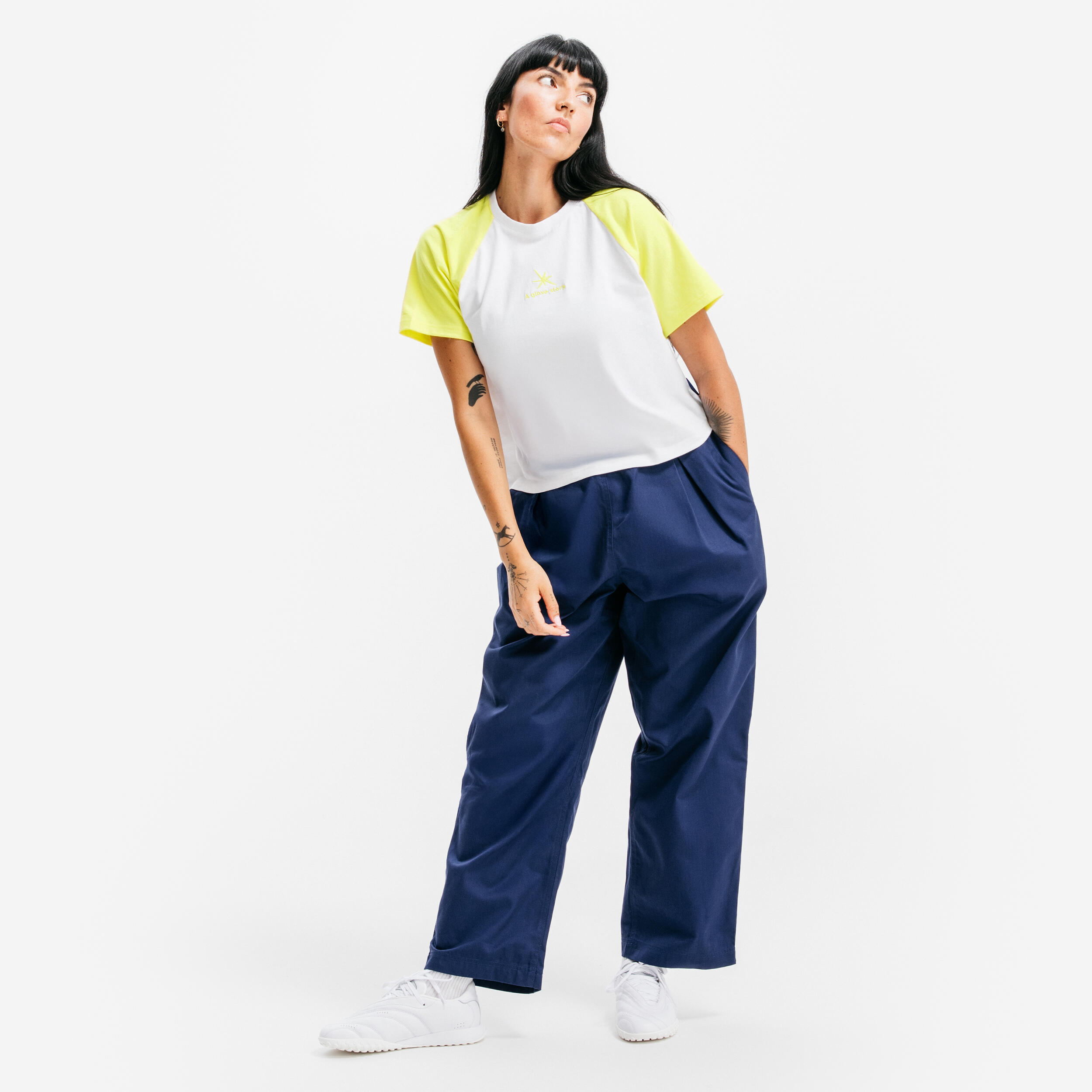 T-Shirt Damen - Uppercute gelb 14/15