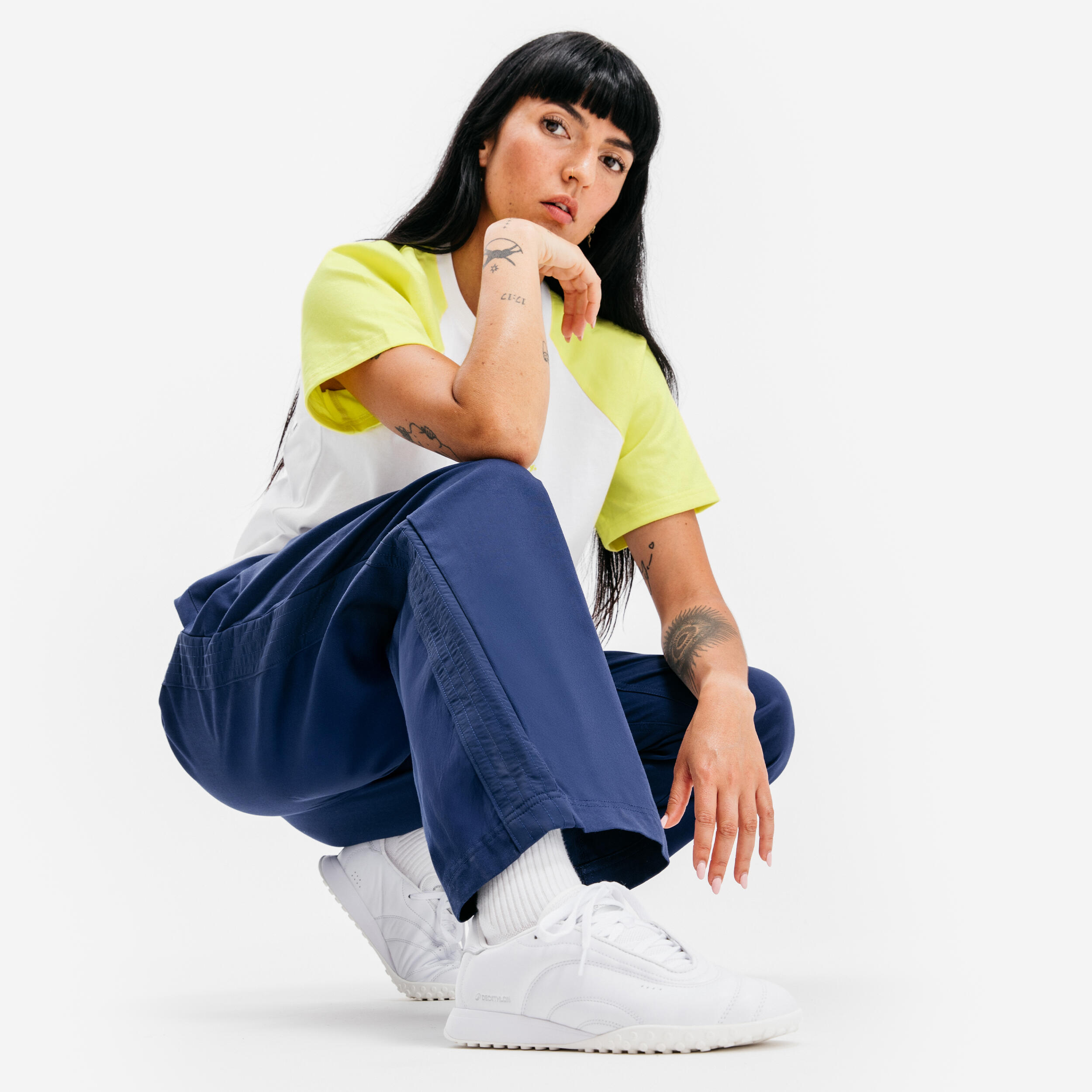 Tee-shirt Uppercute femme, jaune 6/6