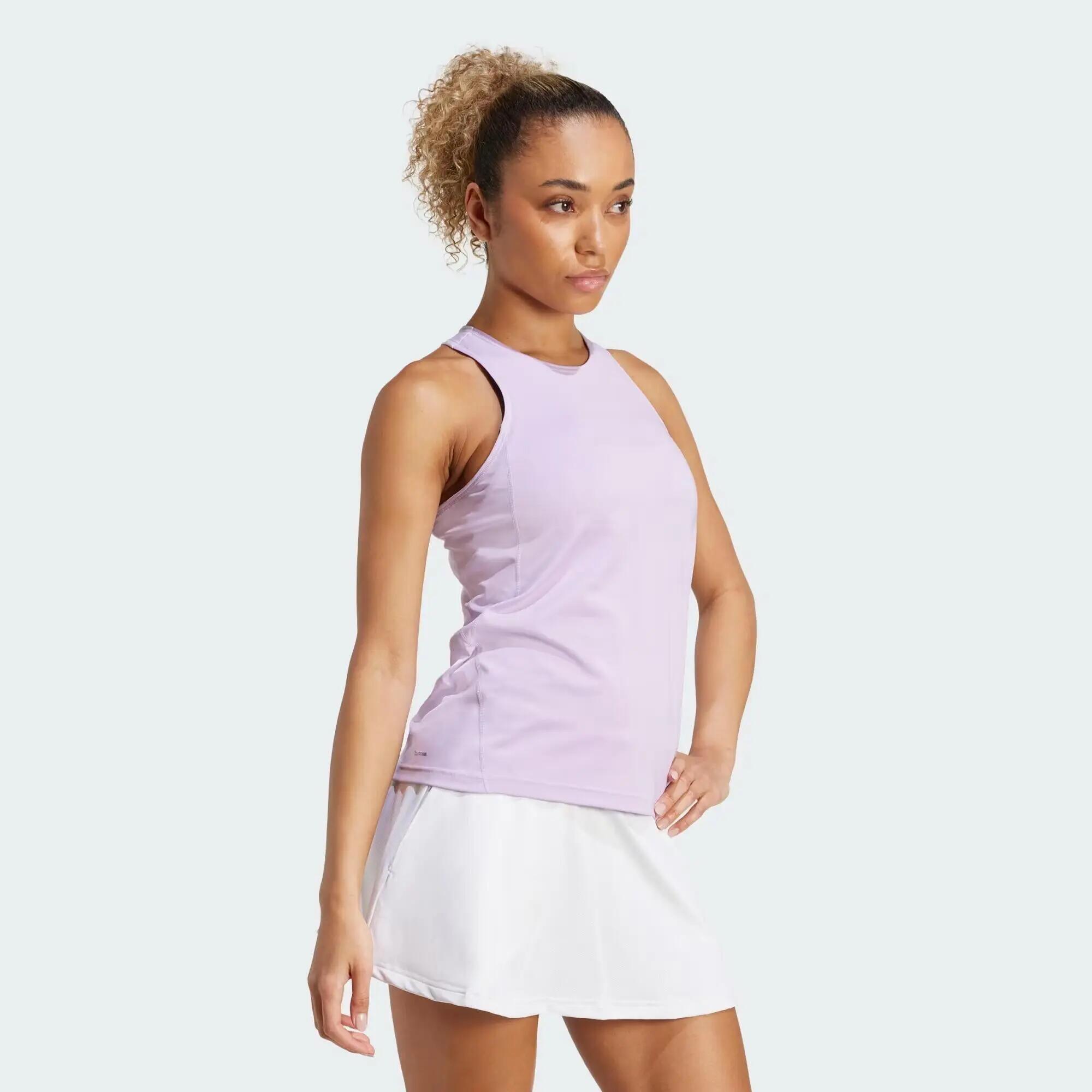 Esqueleto de Tenis adidas Club Tank para Mujer - Lila 3/5