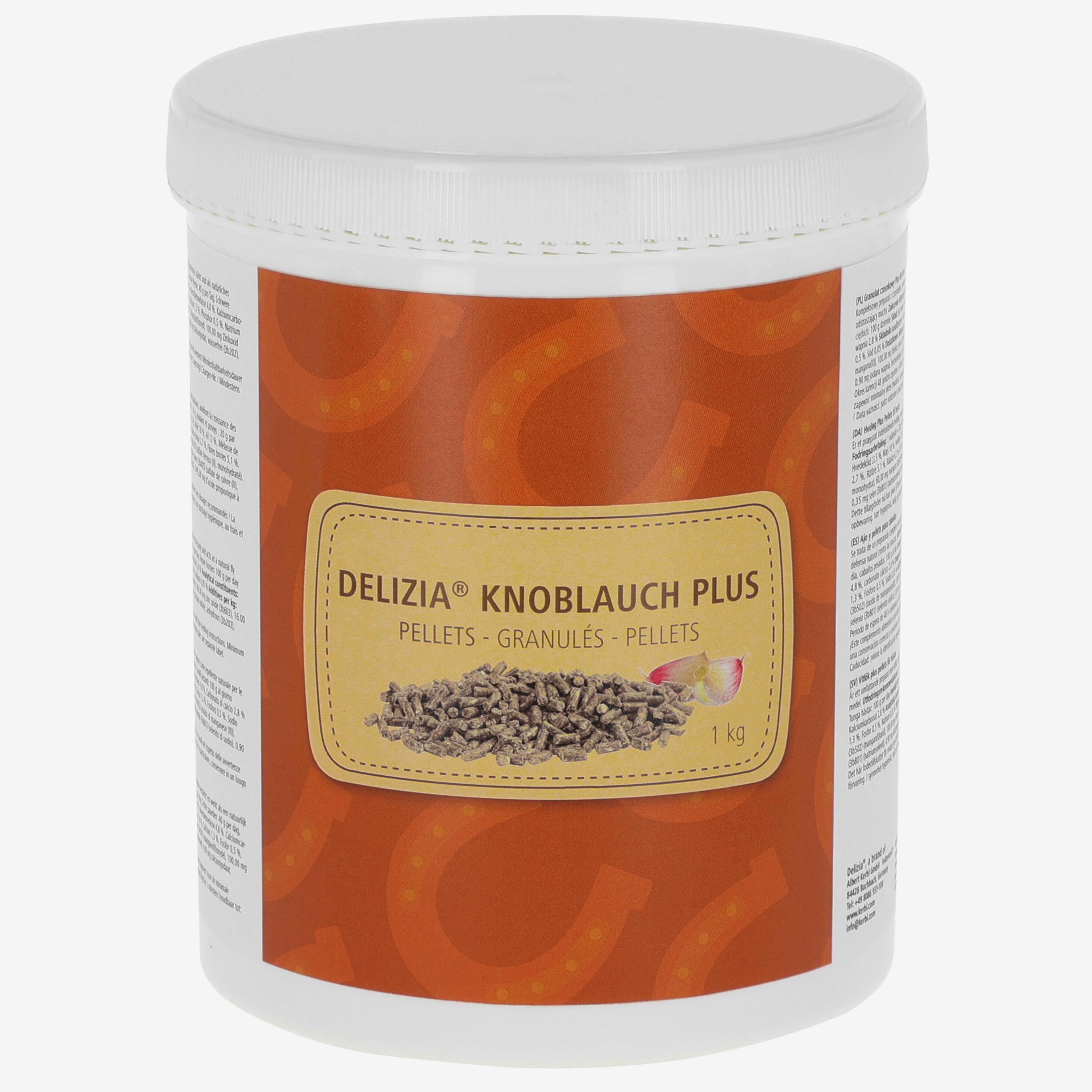 DELIZIA Integratore alimentare granuli d'aglio equitazione cavallo e pony DELIZIA 1 kg