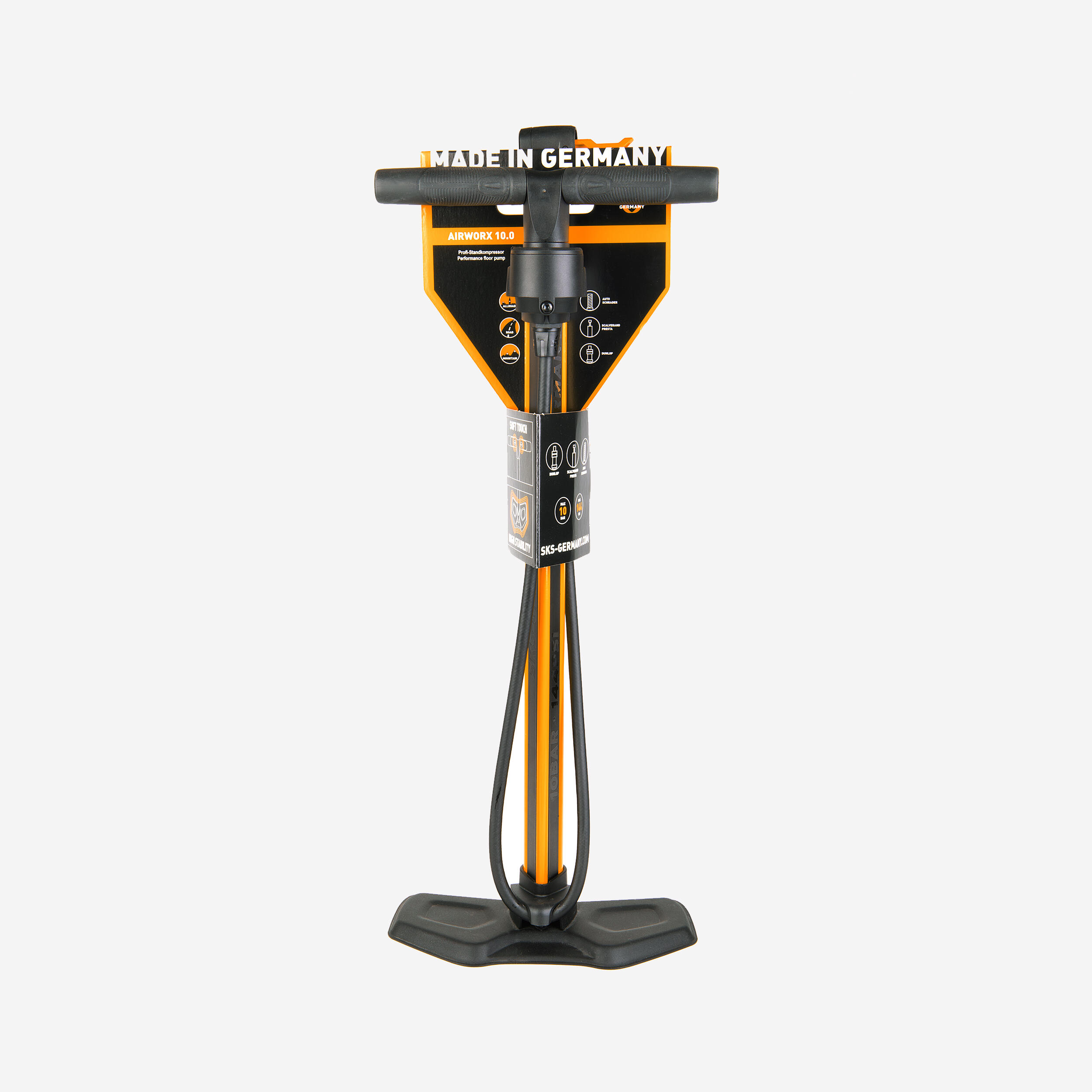 SKS Fietspomp Airworx 10.0 vloerpomp