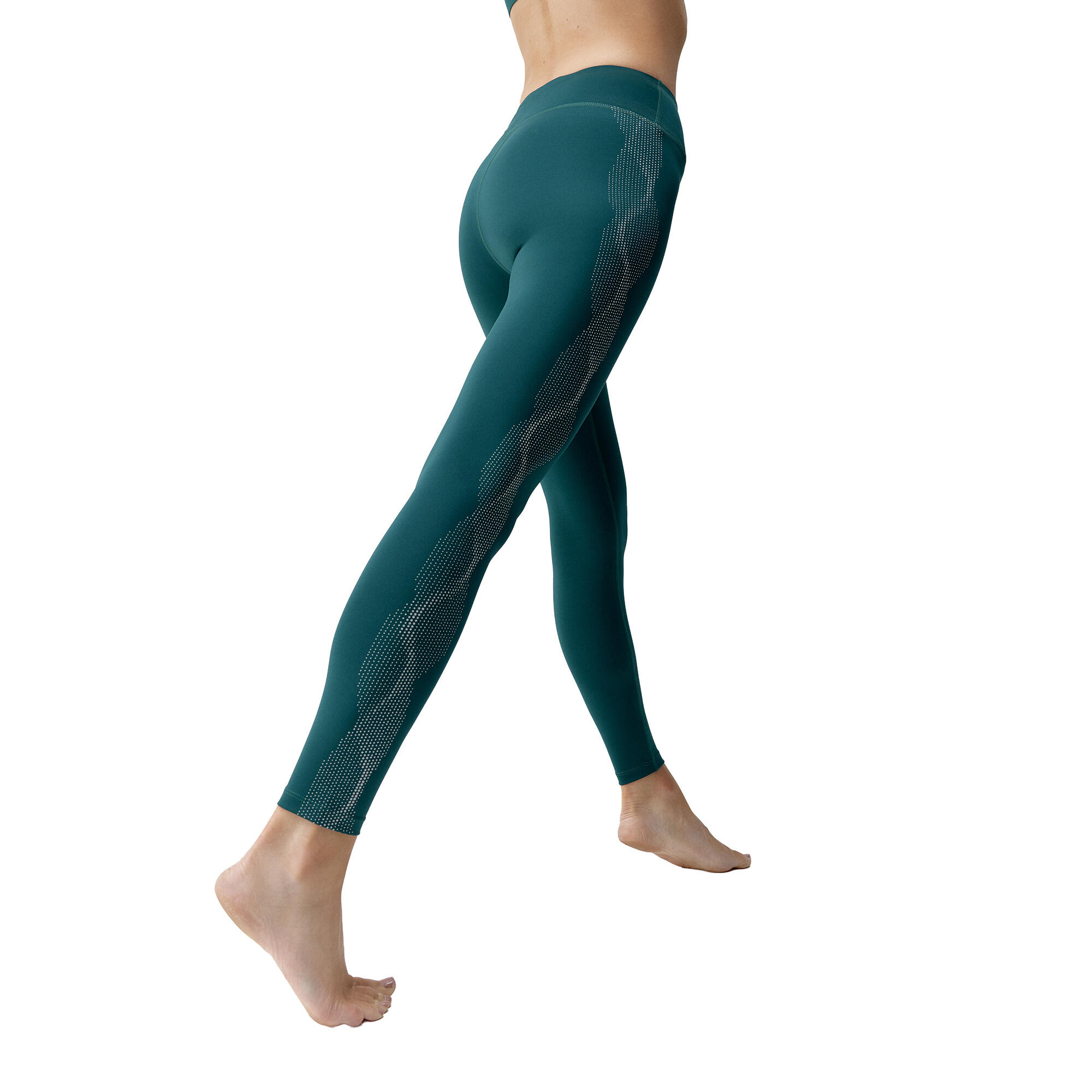 Mallas efecto moldeador Mujer Born kishi verde 3/3
