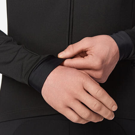 ДЖЕРСИ С ДЛИННЫМИ РУКАВАМИ ДЛЯ ВЕЛОСПОРТА МУЖСКОЕ RC100