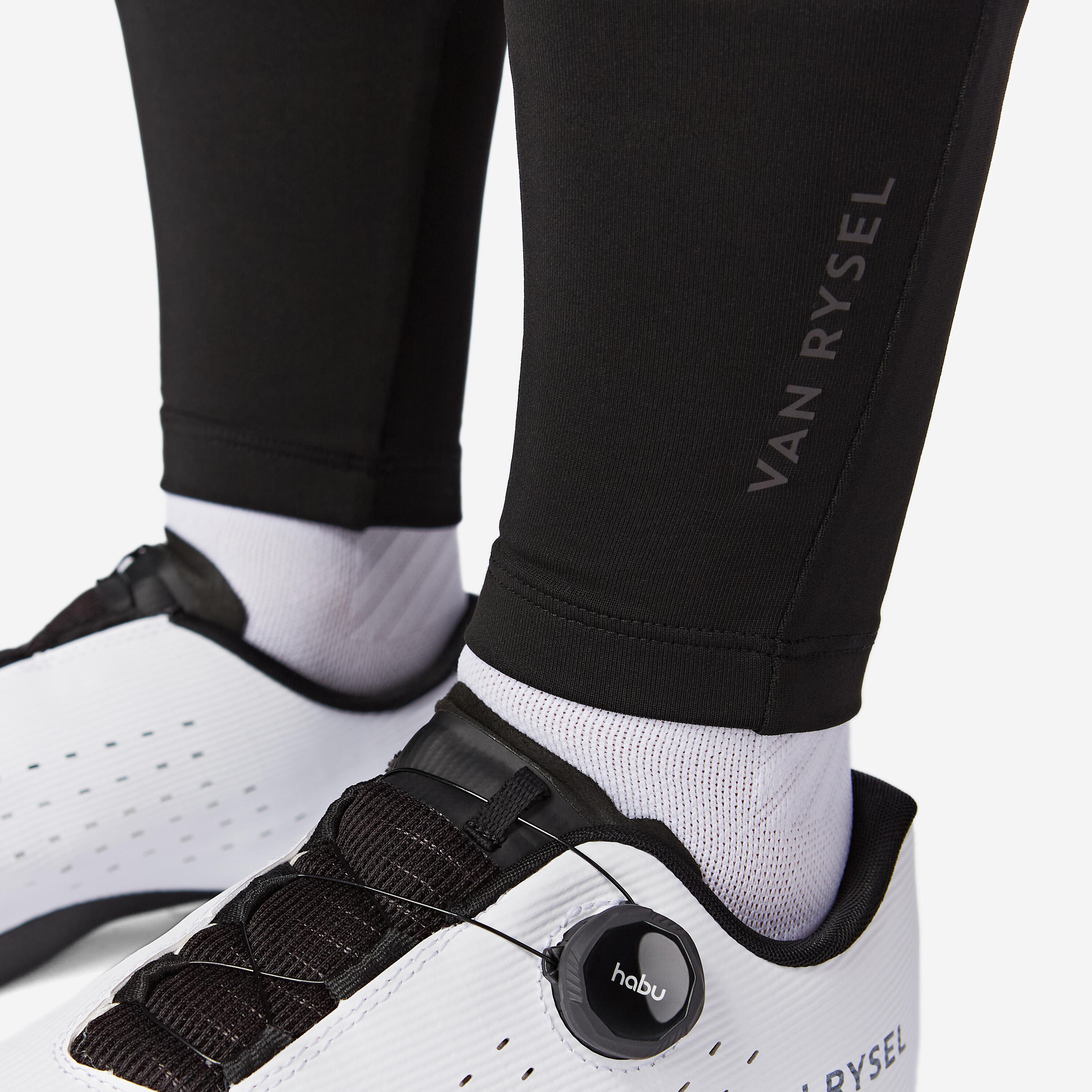 Cosciali ciclismo donna RC 100 neri 4/5