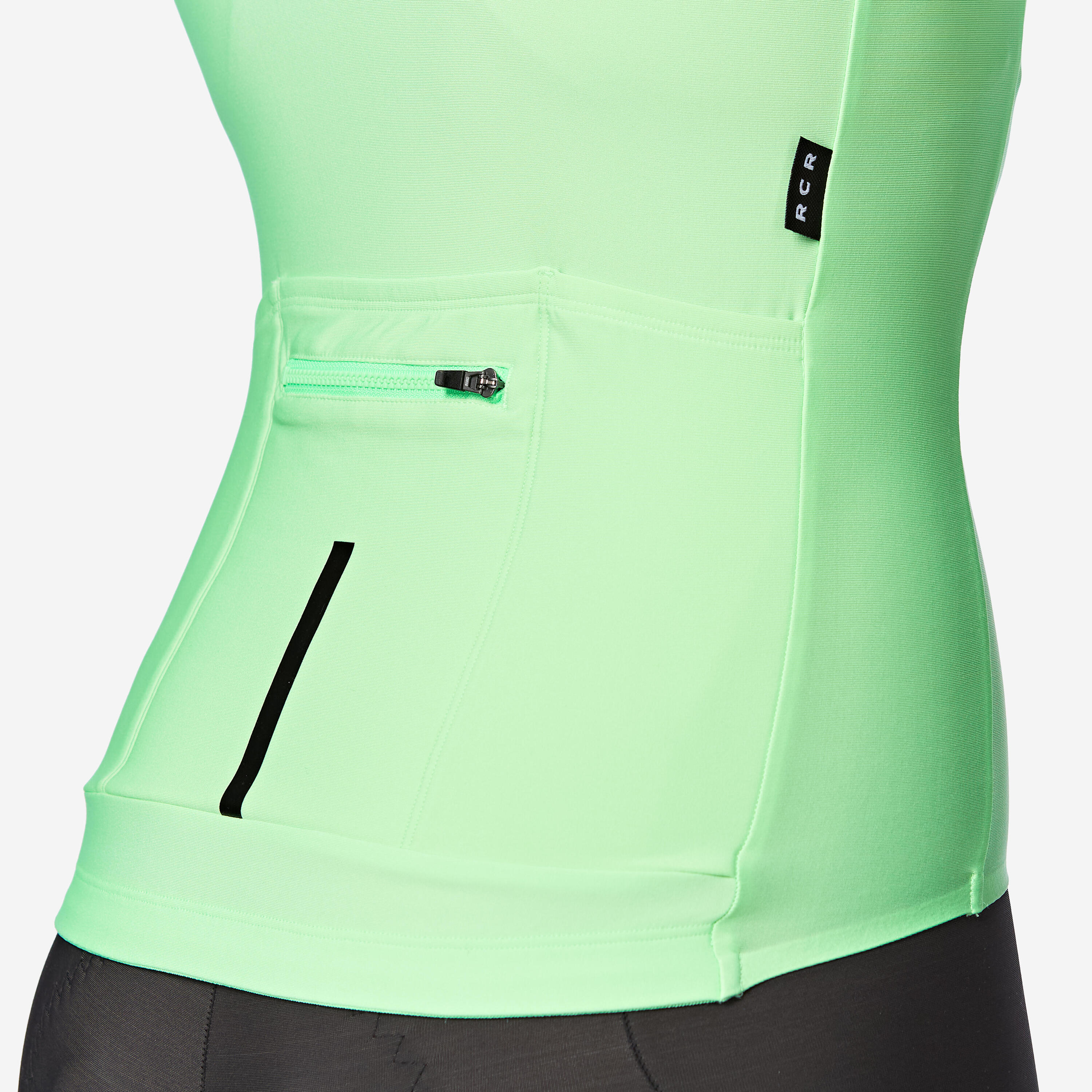 Unisex mid-season long-sleeved road cycling jersey, RCR 2 - Green