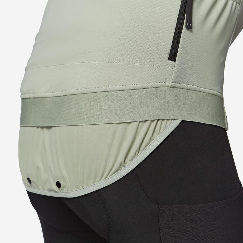 Veste de vélo de route hiver homme, EDR vert