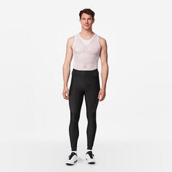 Cuissard long vélo de route hiver homme, EDR Noir