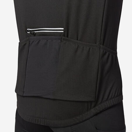 ДЖЕРСИ С ДЛИННЫМИ РУКАВАМИ ДЛЯ ВЕЛОСПОРТА МУЖСКОЕ RC100